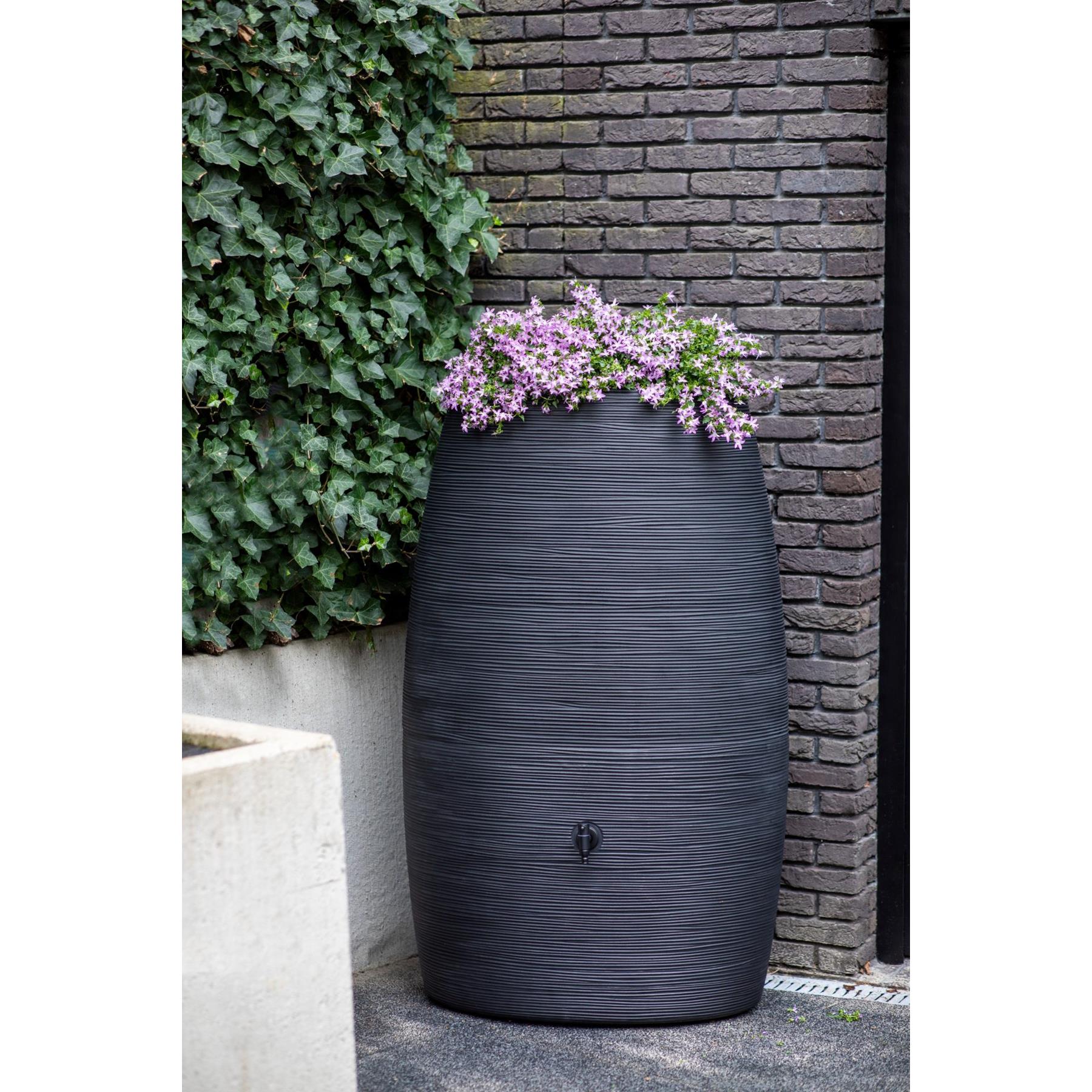 Capi Europe Regenton Rib 400L - 53x87x139 - Zwart
