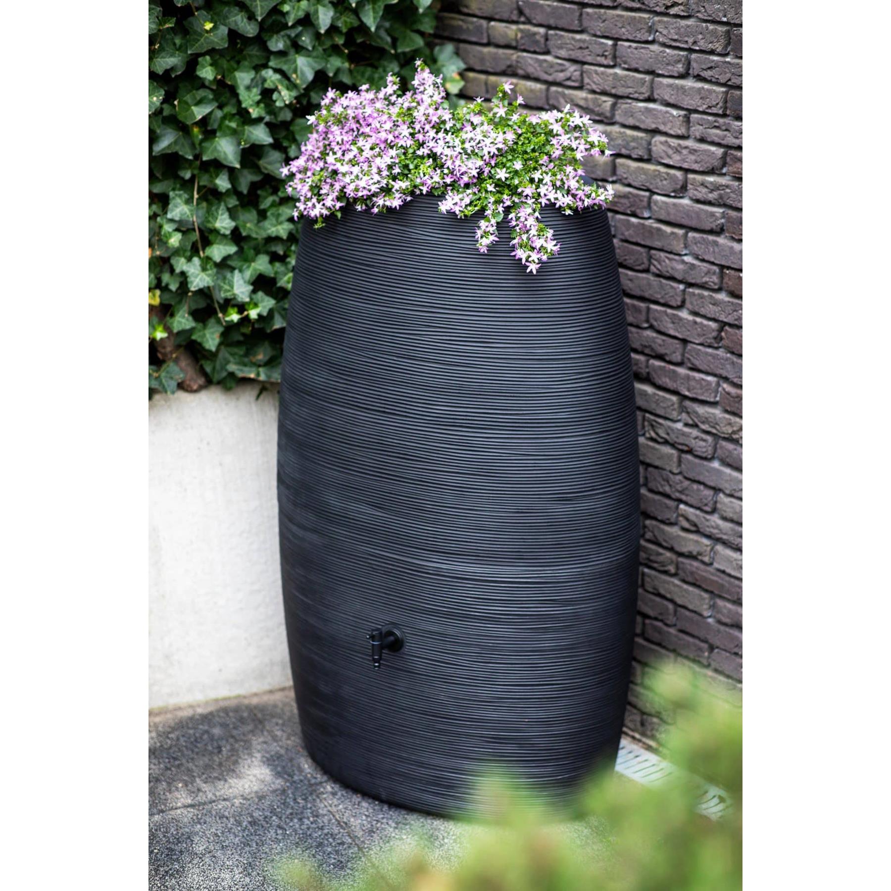 Capi Europe Regenton Rib 400L - 53x87x139 - Zwart