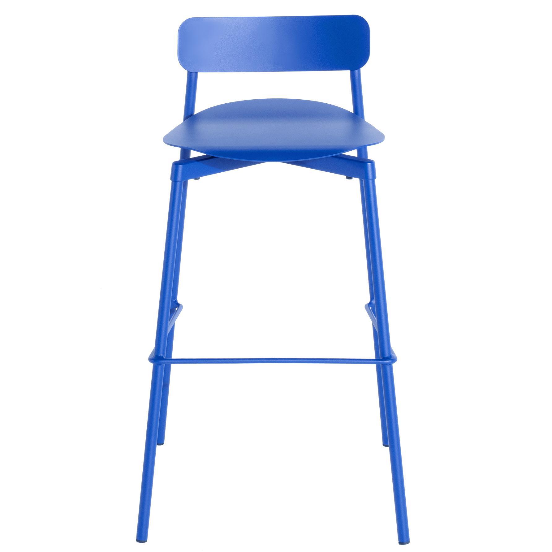 Petite Friture Fromme barkruk H75 Blue
