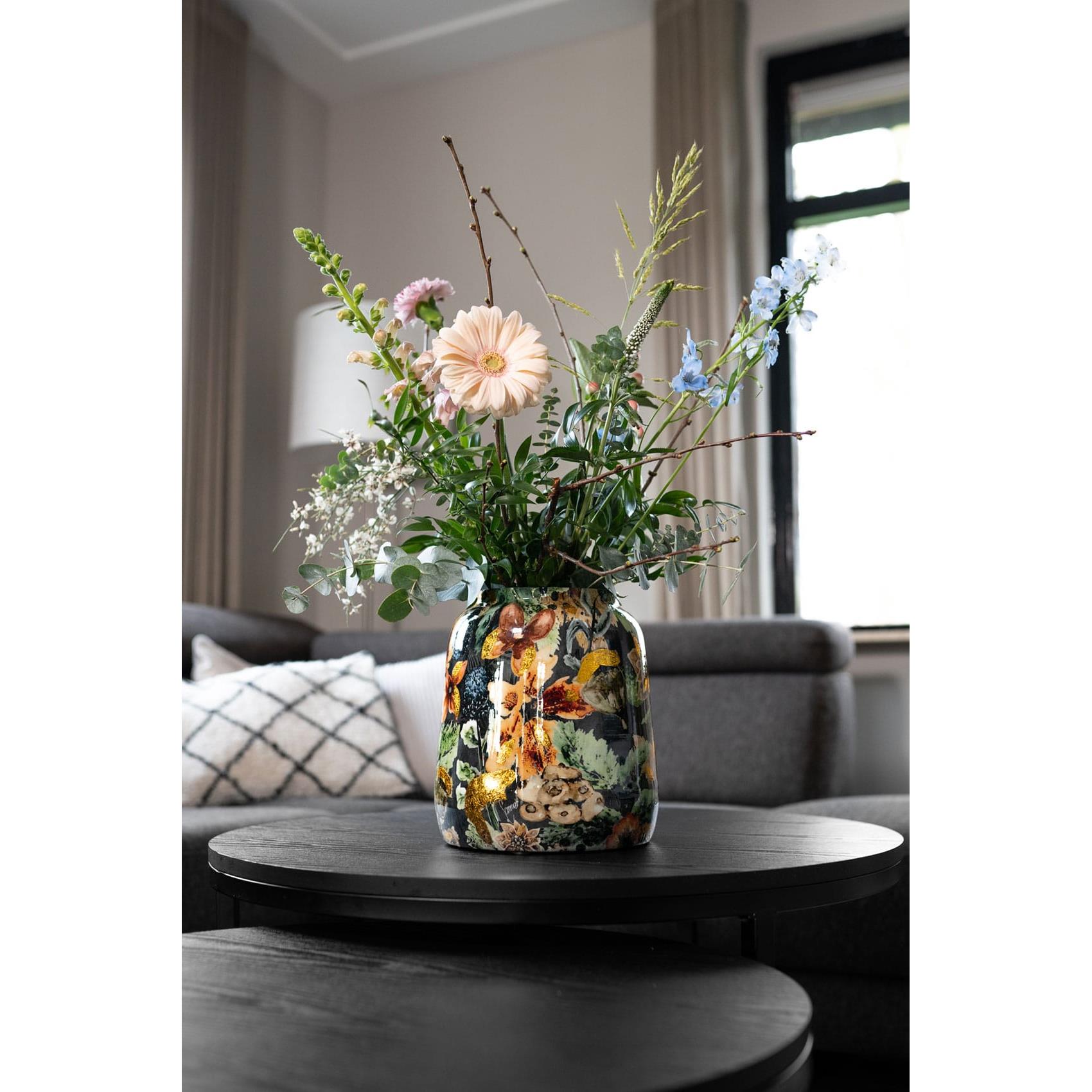 TS Collection Bloempot hoog Berry blue - 21x24 - Berry blue