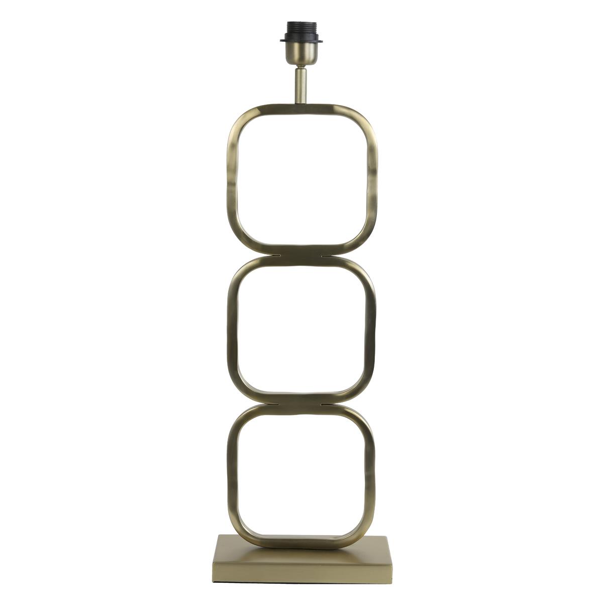 Light & Living Light&Living Lampvoet 23x11,5x69 cm LUTIKA licht goud