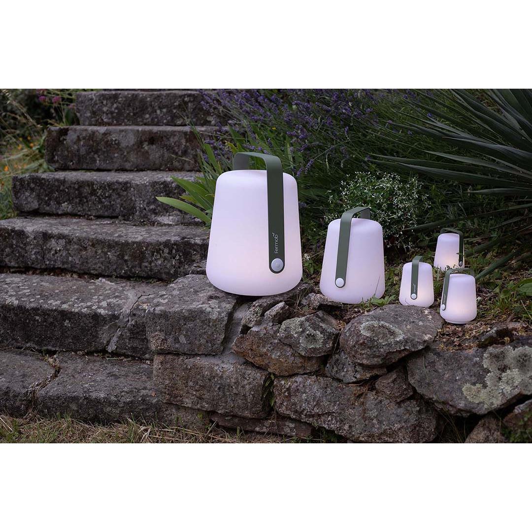 Fermob Balad outdoor tafellampjes - set van 3 - H13,5 cm - Carbone