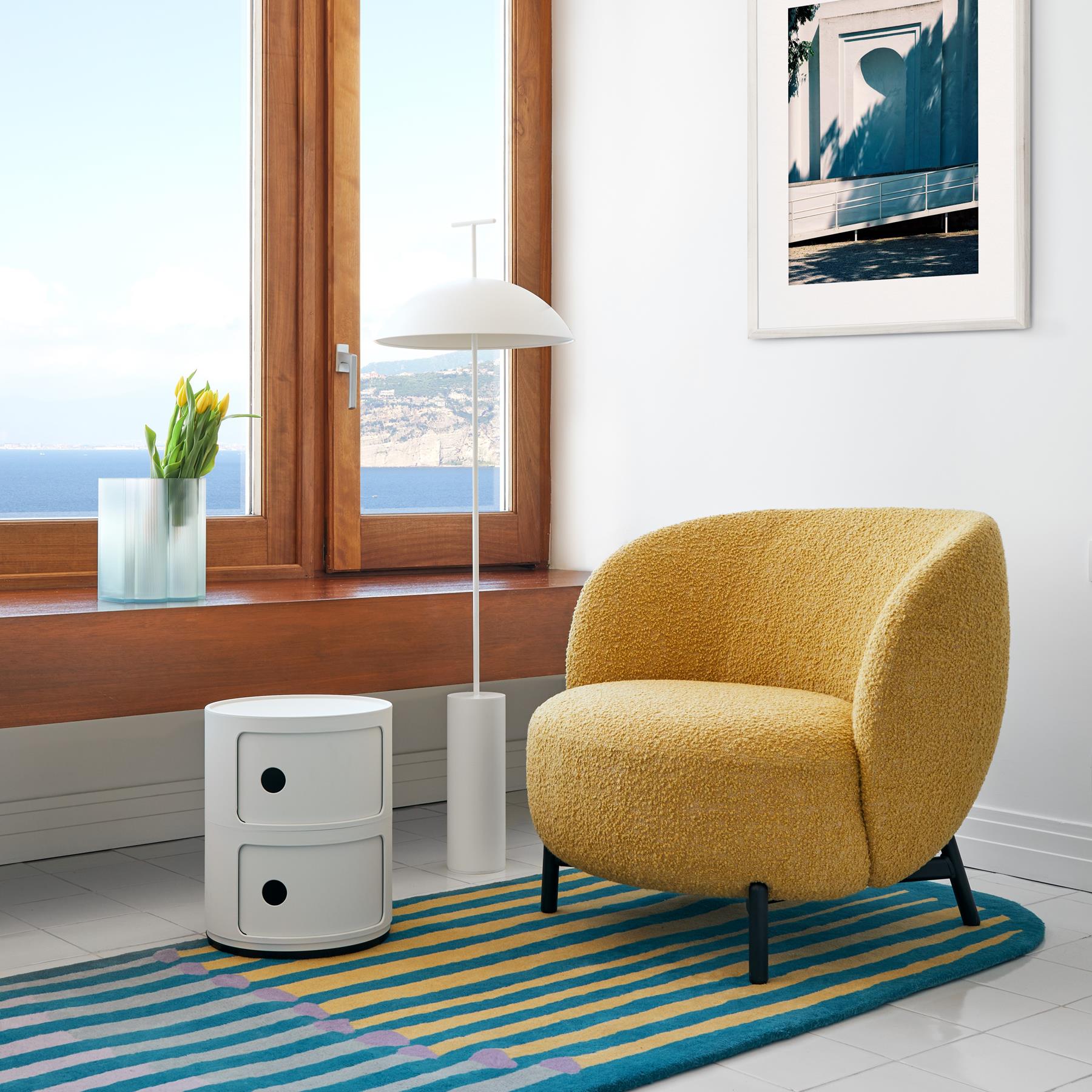 Kartell Componibili Kast - 2 Modules - Mat Wit