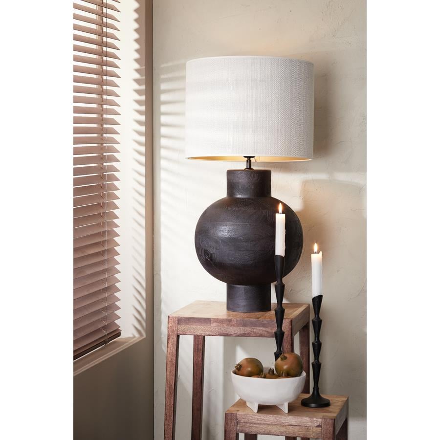 Light & Living Light&living Kap cilinder 40-40-30 cm SAVERNA eiwit