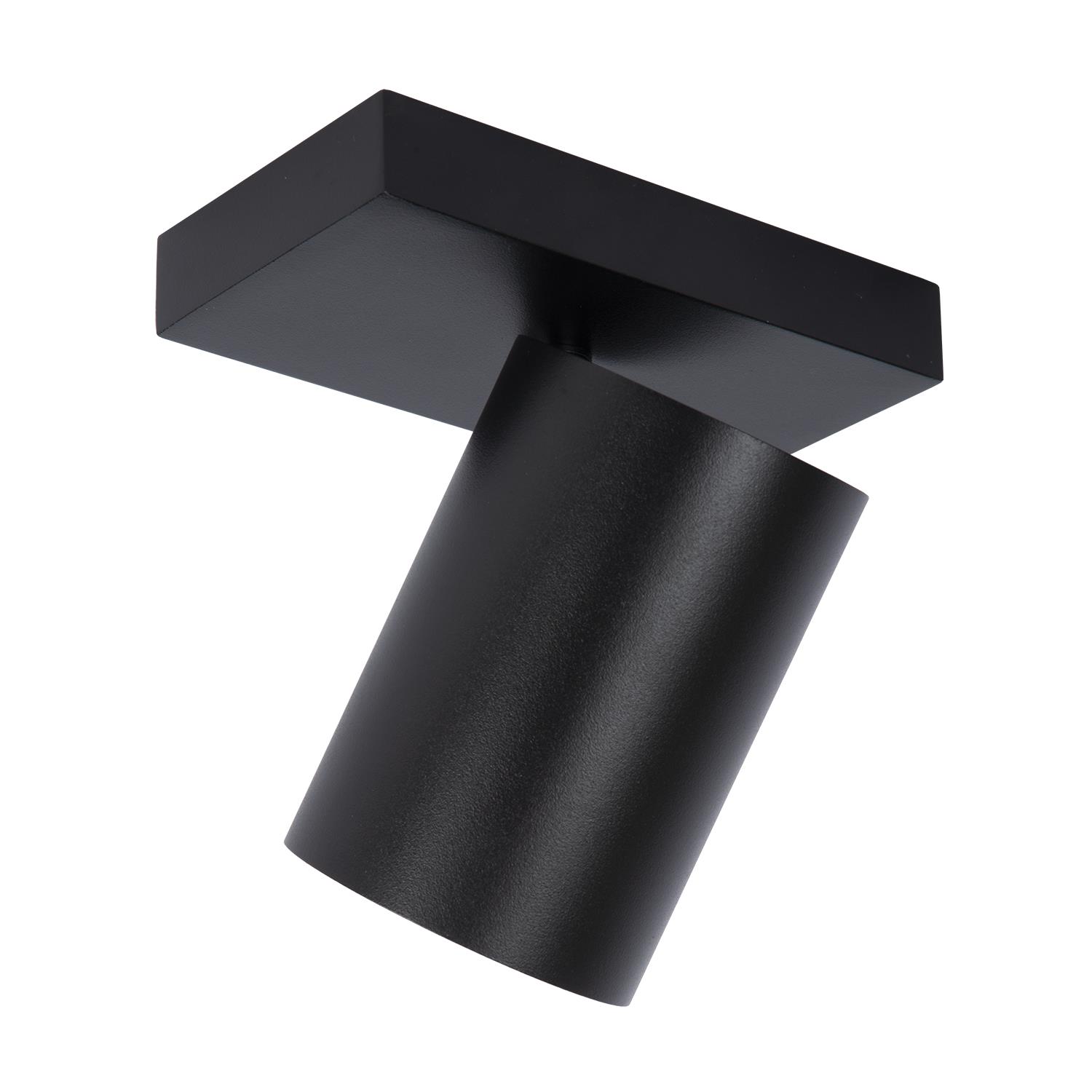 Atmooz Plafondlamp Nuo 1 - Zwart Metaal - Opbouw Plafondspot