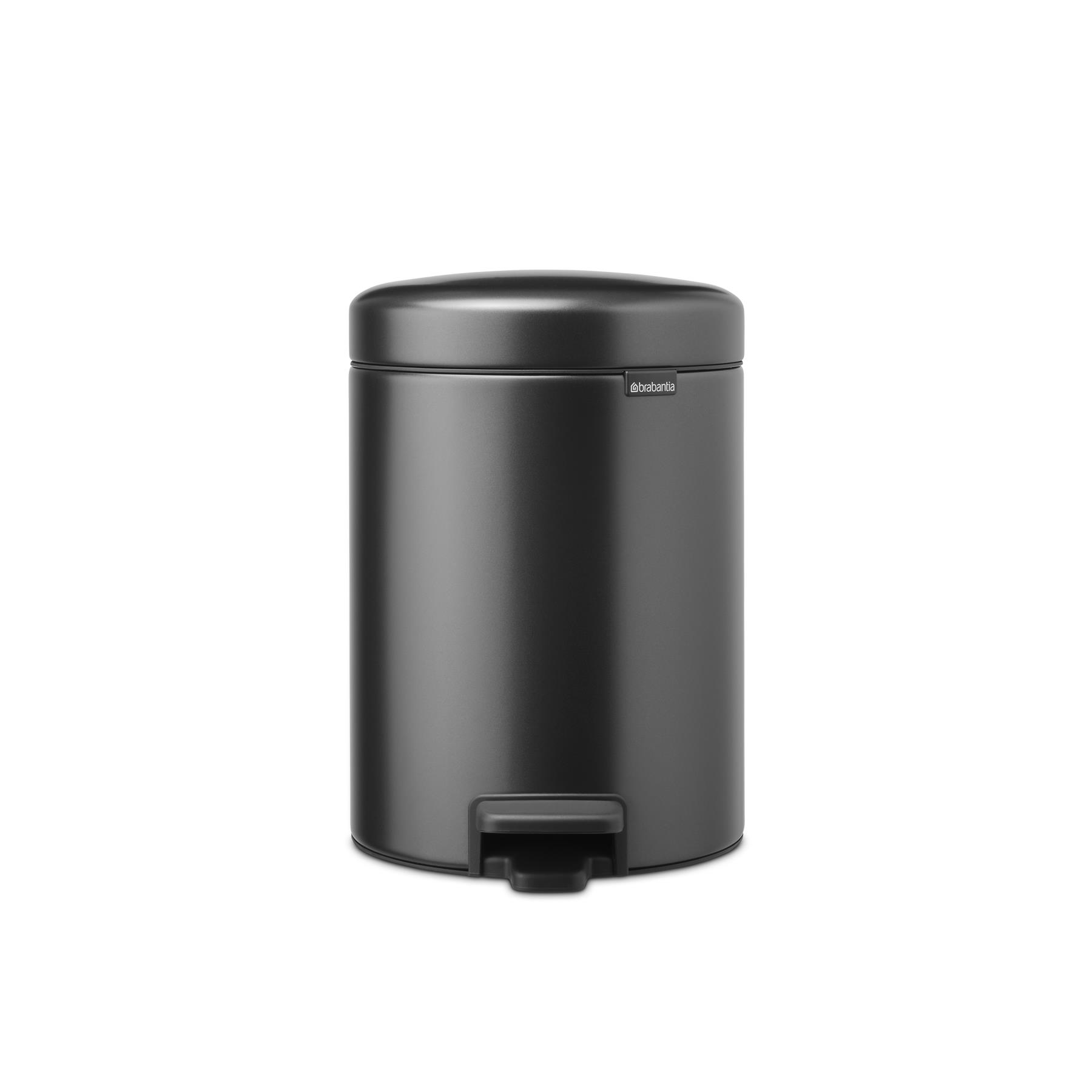Brabantia NewIcon Pedaalemmer 5 Liter - Confident Grey