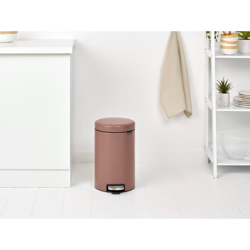 Brabantia NewIcon Pedaalemmer 12 L - Satin Taupe