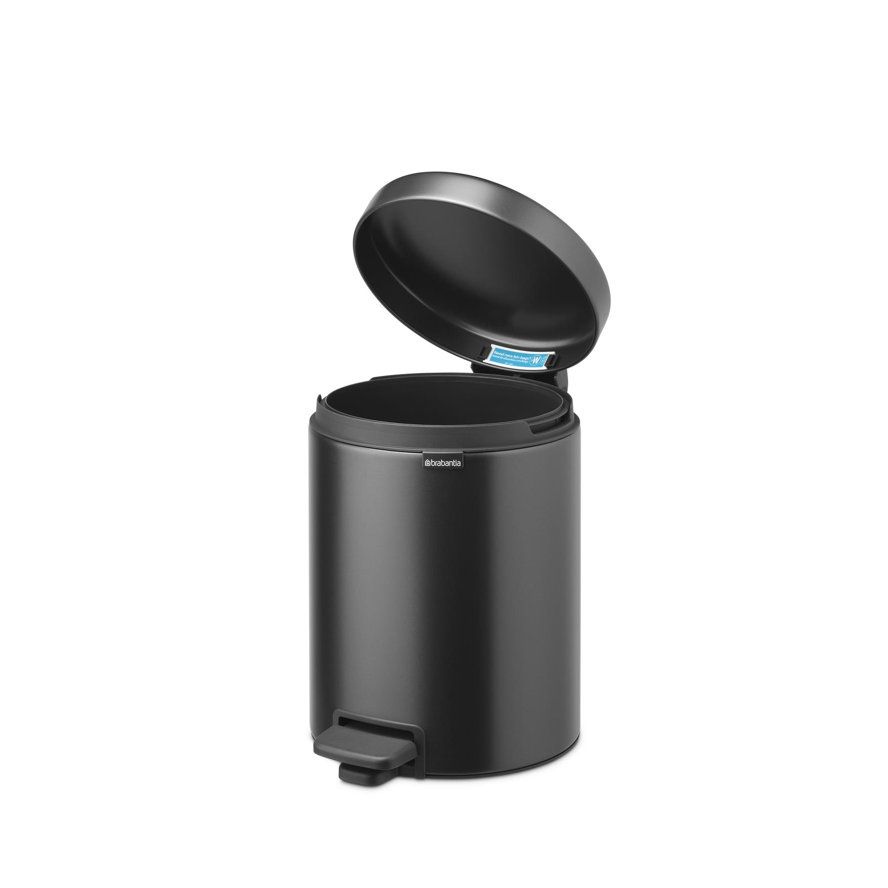 Brabantia NewIcon Pedaalemmer 5 Liter - Confident Grey