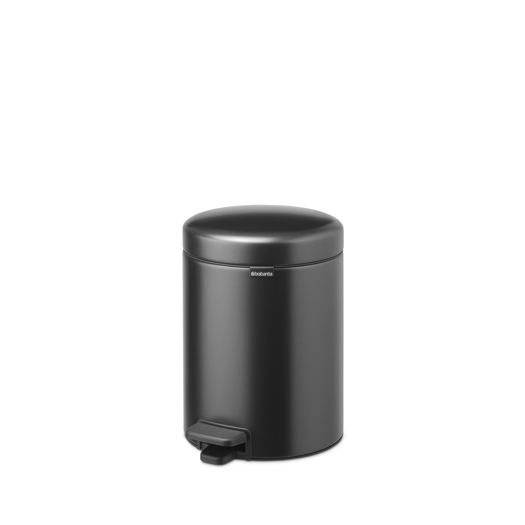 Brabantia NewIcon Pedaalemmer 5 Liter - Confident Grey