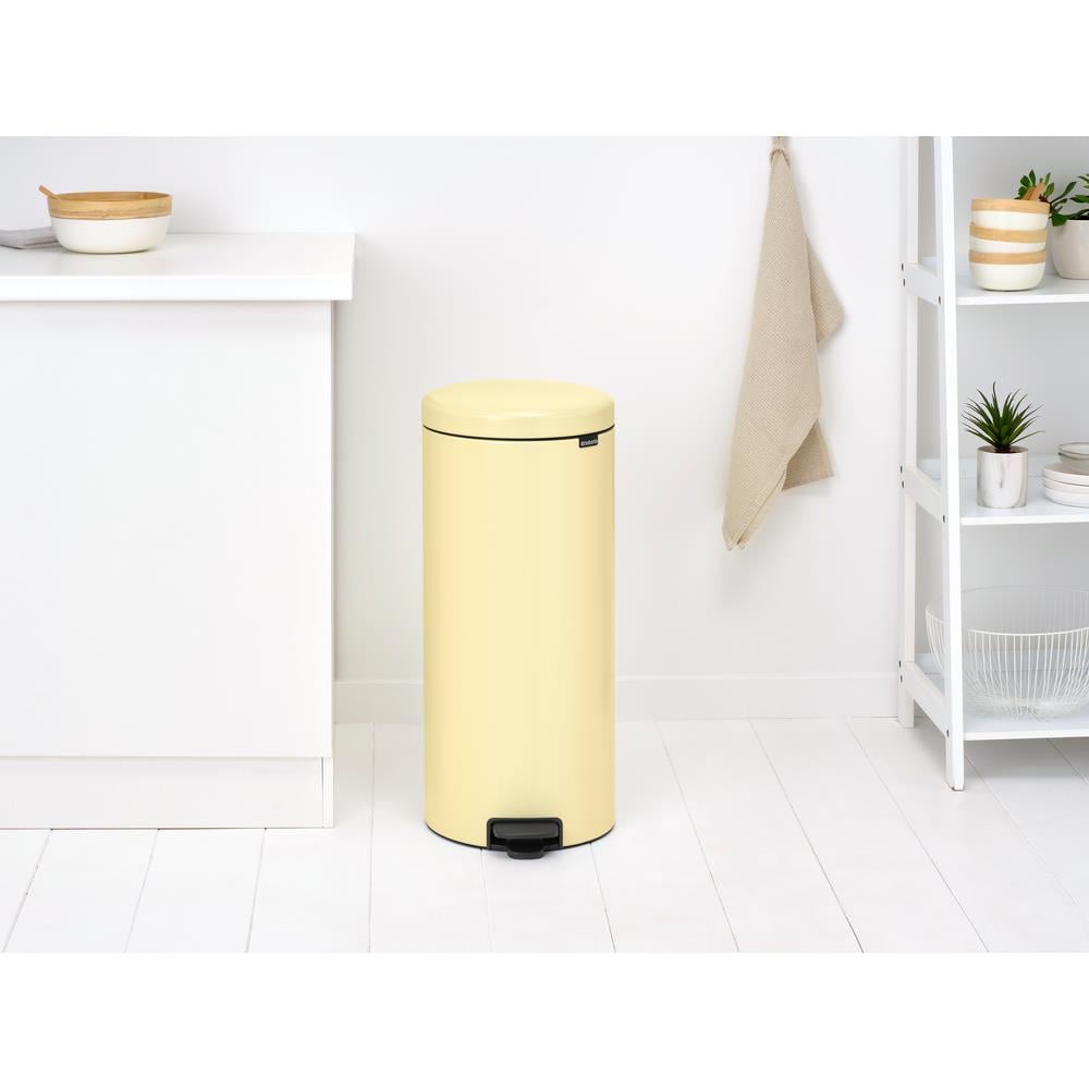 Brabantia NewIcon Pedaalemmer 30 L - Mellow Yellow