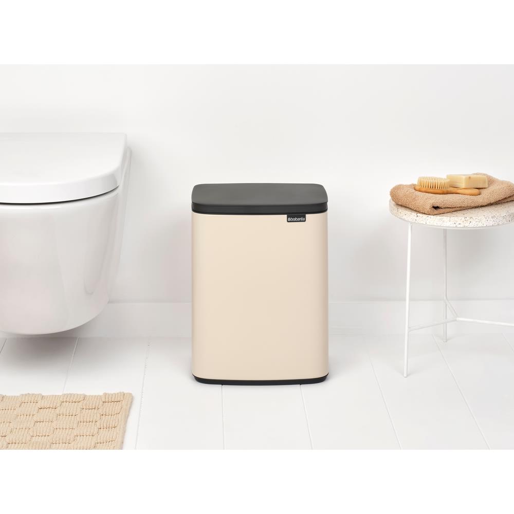 Brabantia Bo Prullenbak 12 L- Soft Beige