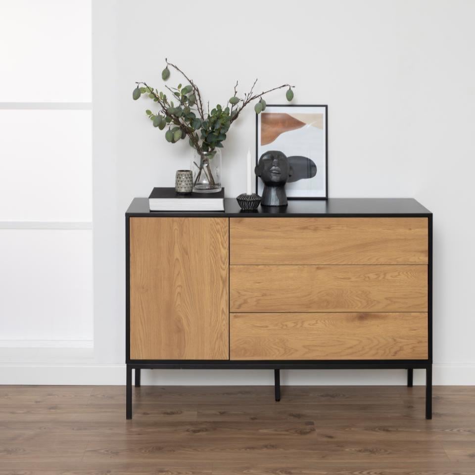 by fonQ  Jaxon Dressoir B 120 cm - Eiken