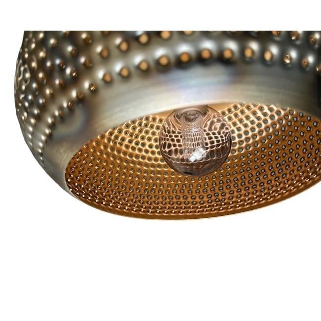 Freelight Plafondlamp Fuoco Bruin Zwart Ø 30cm  E27 Fitting