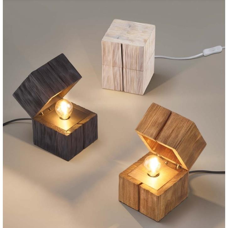 Trio Leuchten Tafellamp Treasure Zwart incl. 1x E14 LED 2Watt