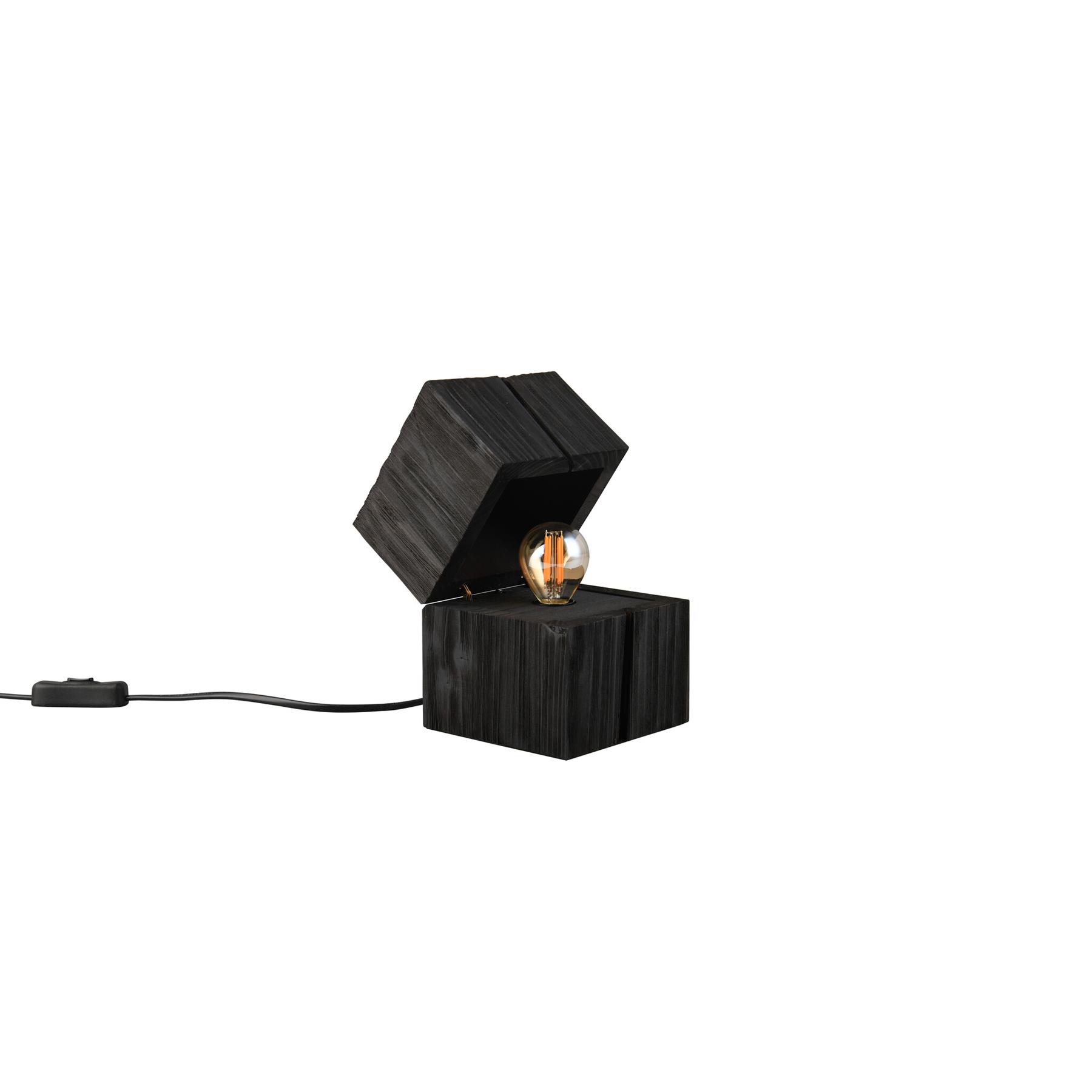Trio Leuchten Tafellamp Treasure Zwart incl. 1x E14 LED 2Watt