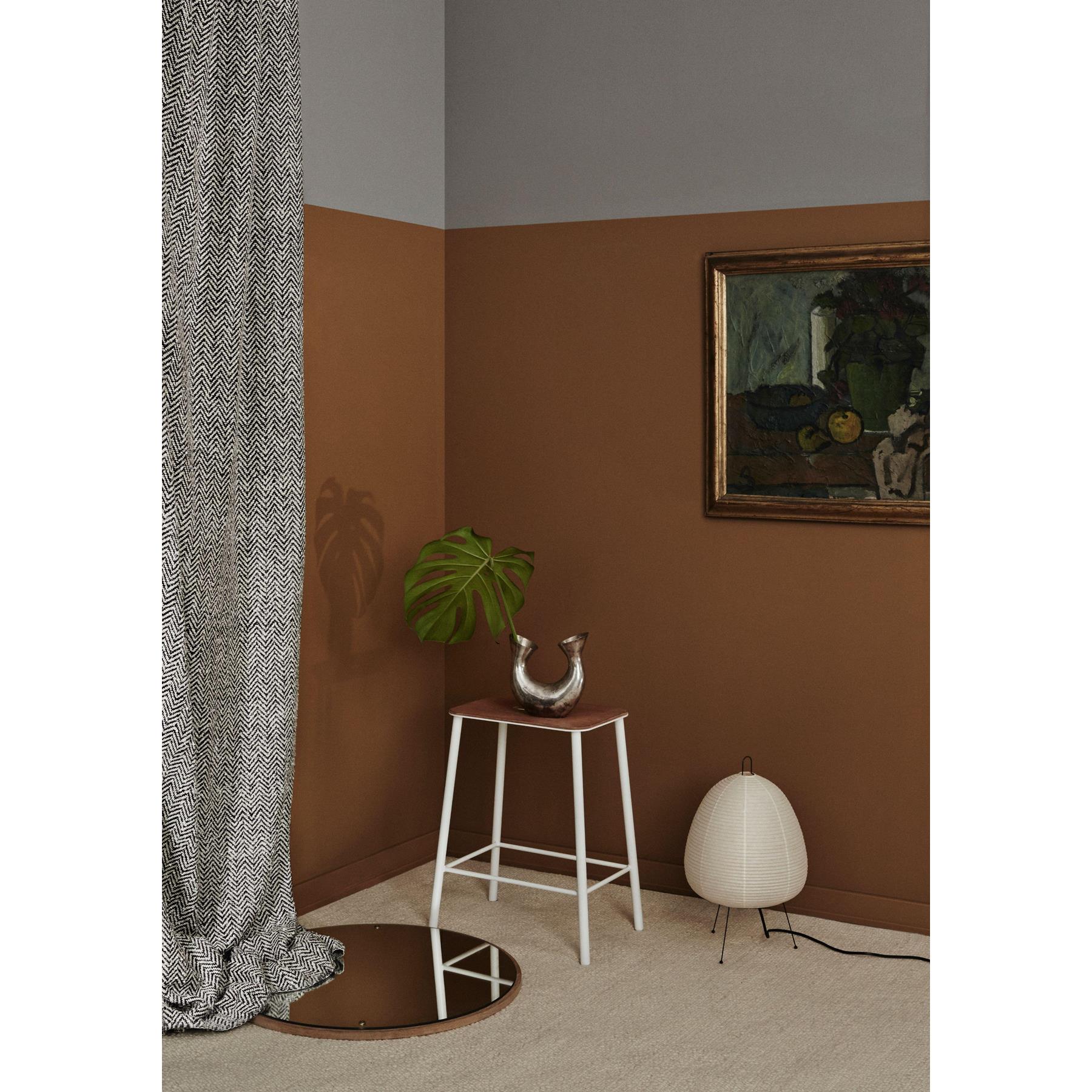 Frama Adam kruk H50 naturel leer|zwart