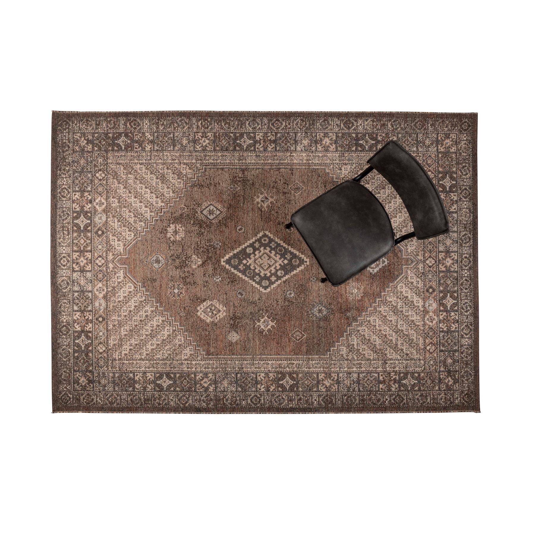 Dutchbone Devon Vloerkleed Earthy Bruin 170x240