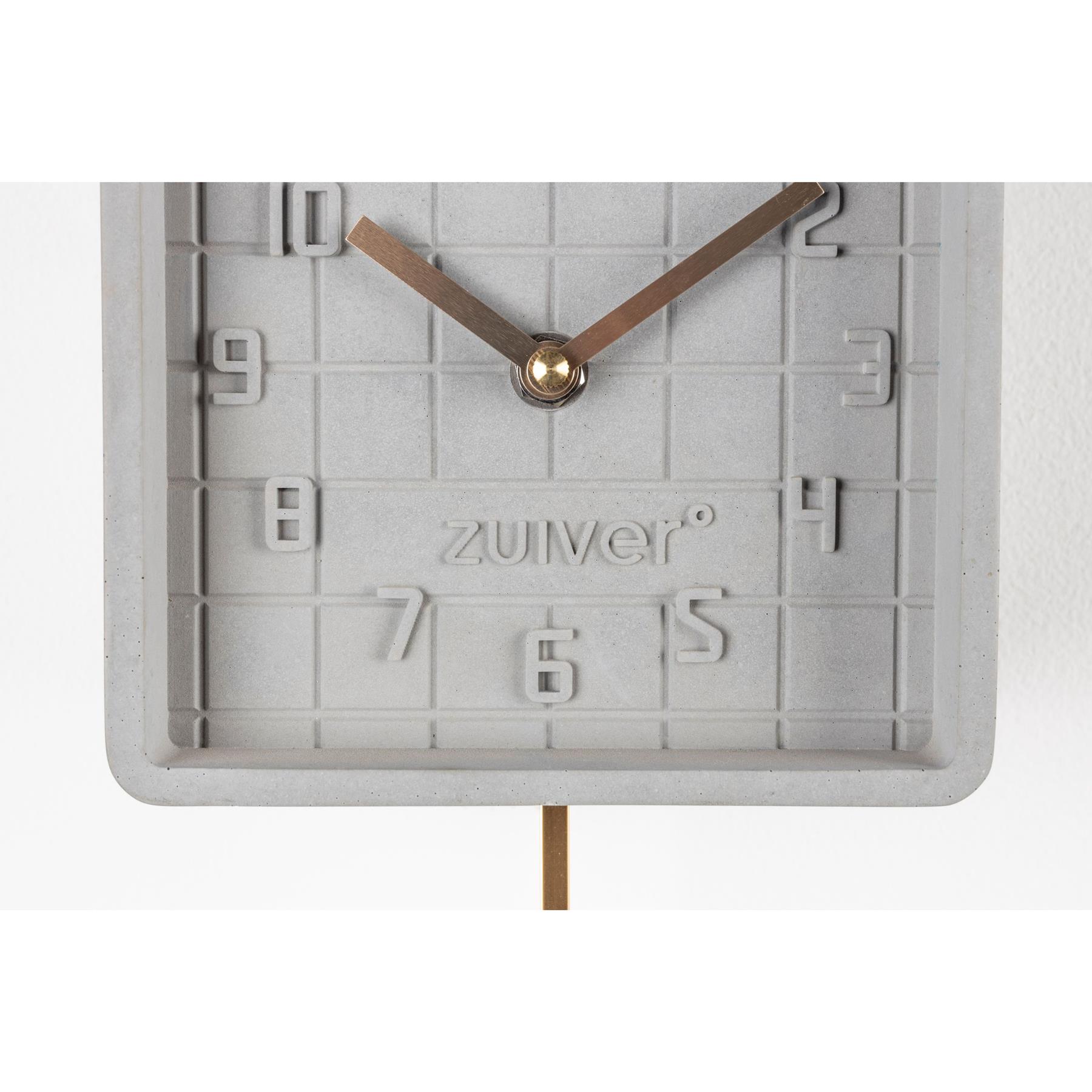 Zuiver Lori Koekkoeksklok| Wandklok Modern Grijs