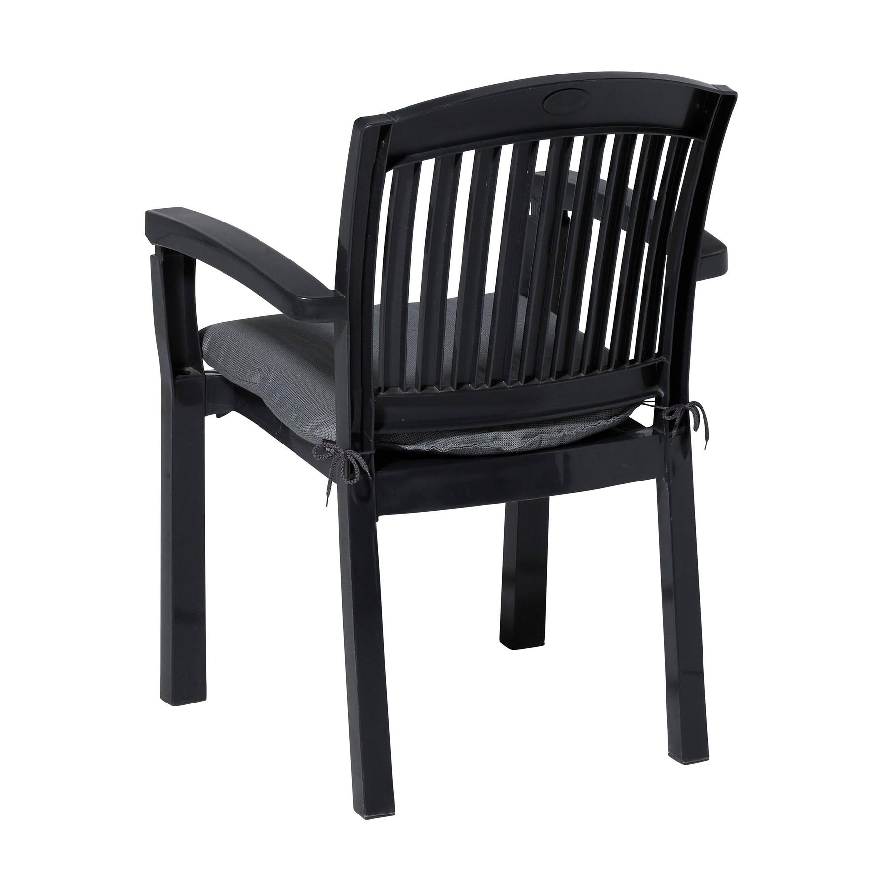 Madison - Zitkussen Rib Grey - 46x48 - Grijs