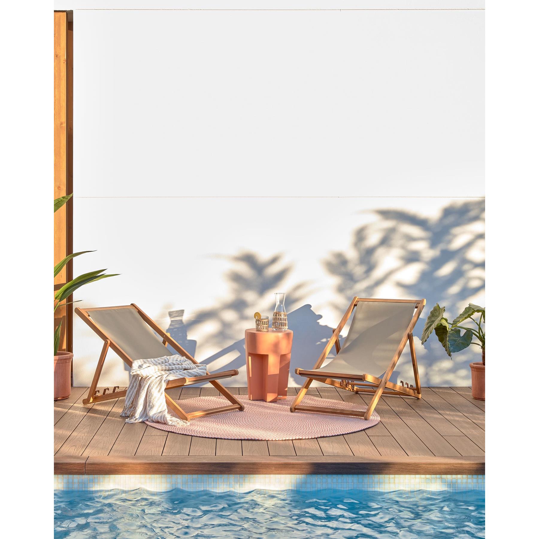 Kave Home - Vilena bijzettafel terracotta Ø 33 cm