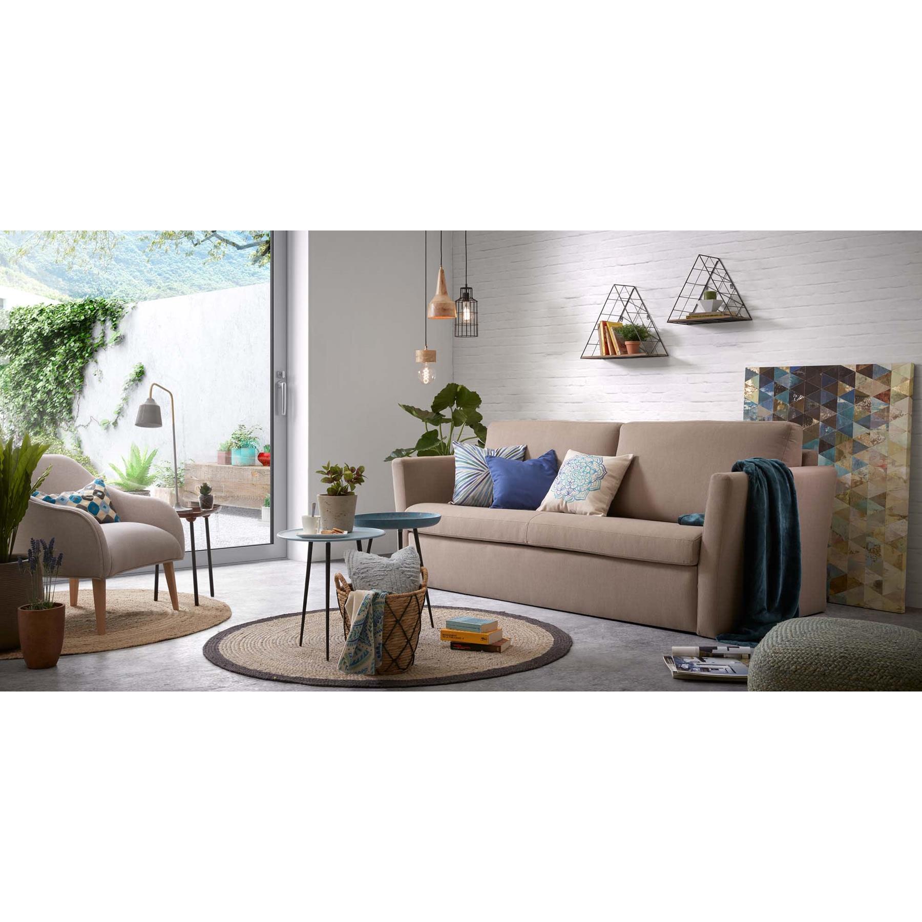 Kave Home - Low set van 3 bloempotten koper Ø 20 cm | Ø 17 cm | Ø 13