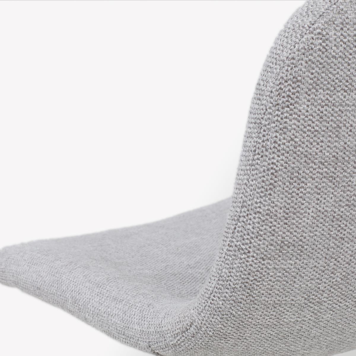 Nolon Nino-Mats Barkruk Lichtgrijs - Zwart Onderstel - 65 cm