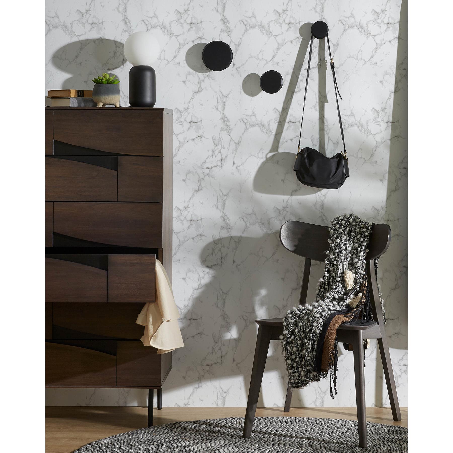 Kave Home - Set van 3 Nadua hangers in massief hout met een