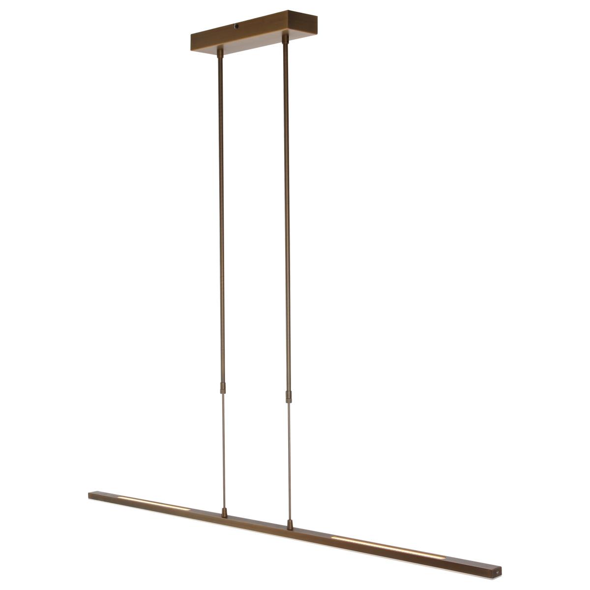 Steinhauer - hanglamp - Zelena LED - brons - kunststof metaal - design lamp - LED - 1482BR