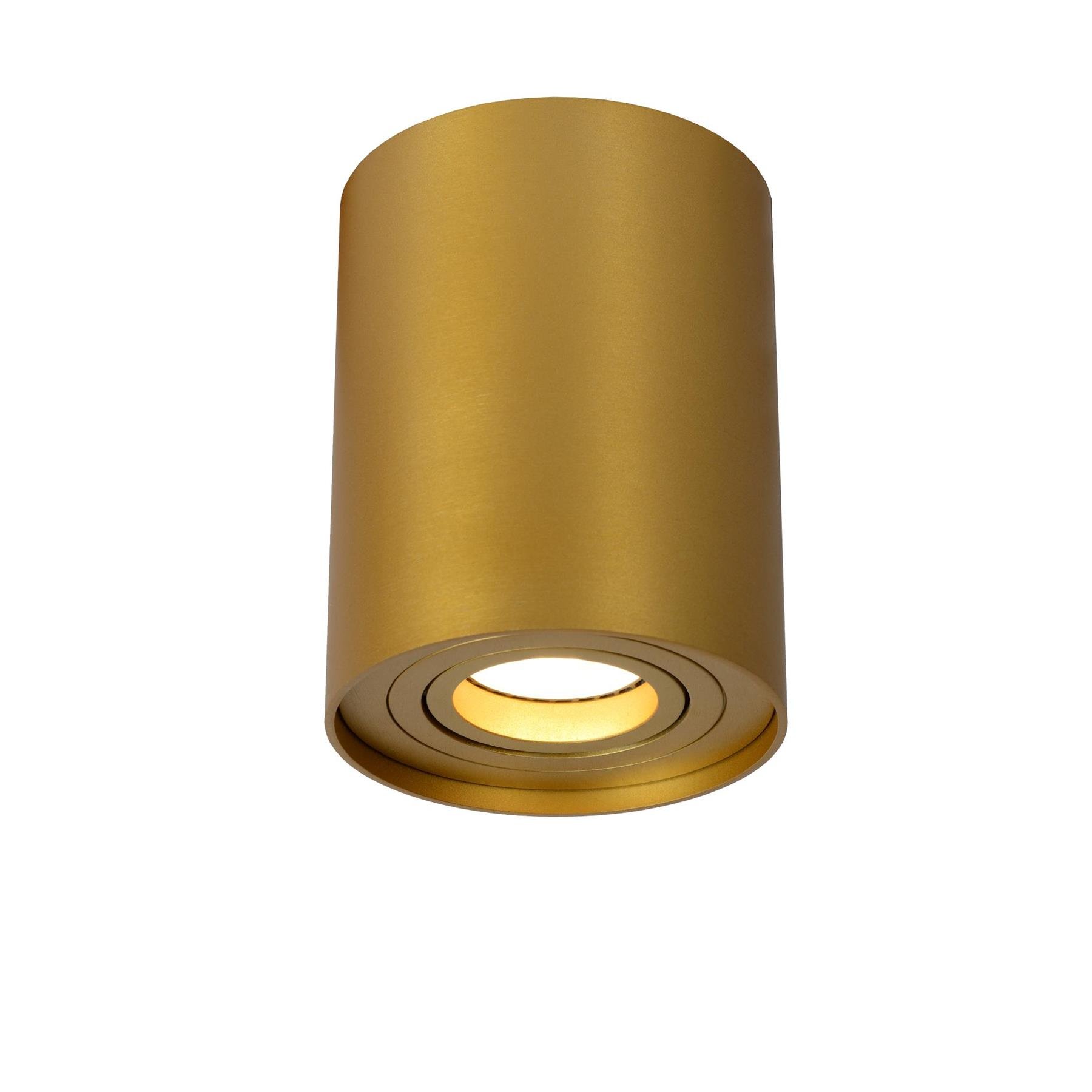 Lucide TUBE Plafondspot - Mat Goud | Messing