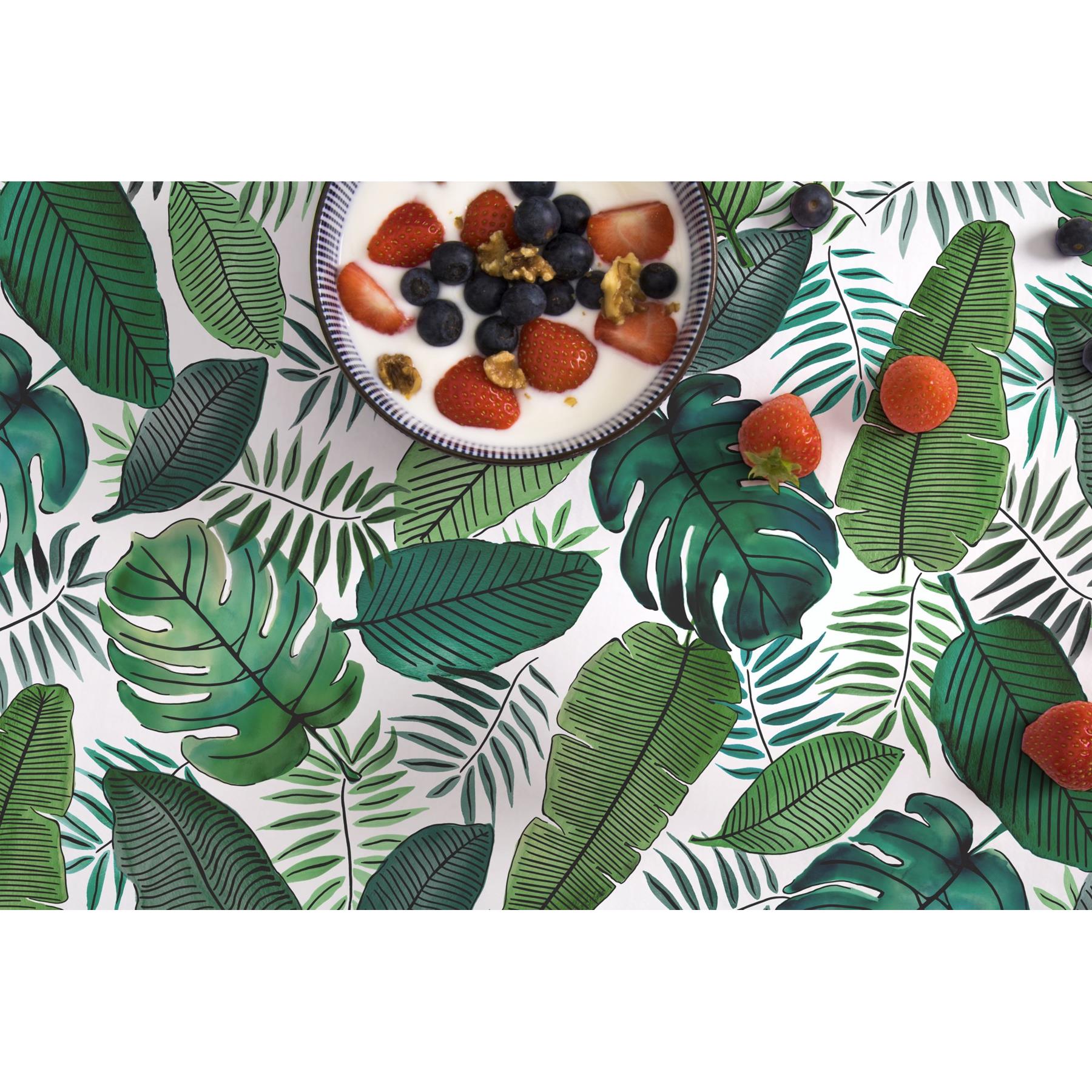 d-c-fix Java Tafelzeil - 140x300cm - Groen - Planten