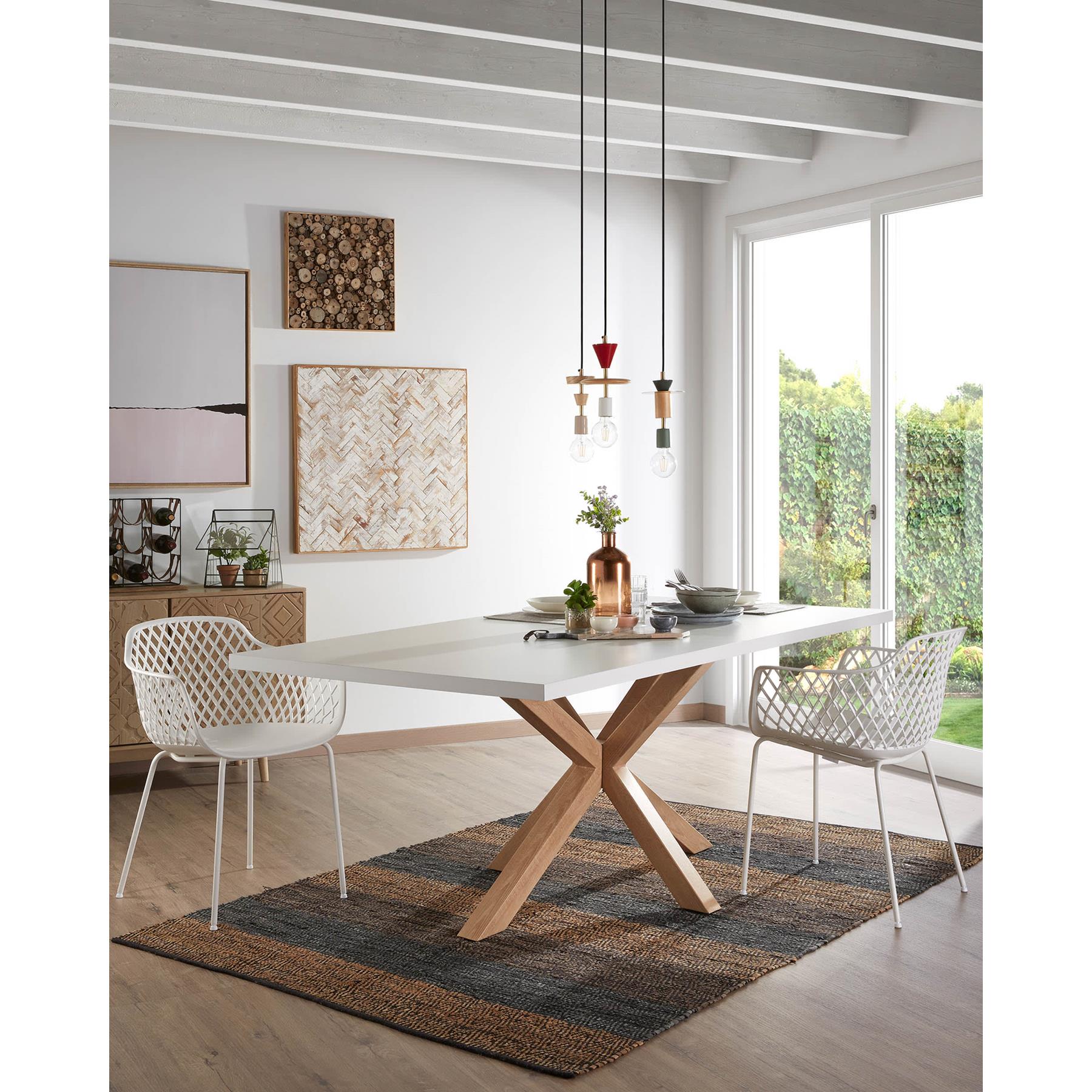 Kave Home - Quinn tuinstoel wit