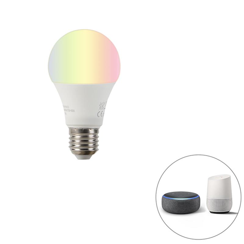 LUEDD Smart E27 RGBW LED lamp A60 9W 806 lm 2200-4000K