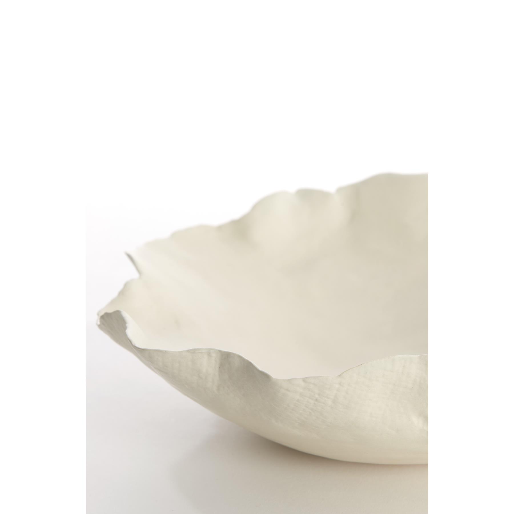 Light & Living - Schaal BANDA - 34x31x11cm - Wit