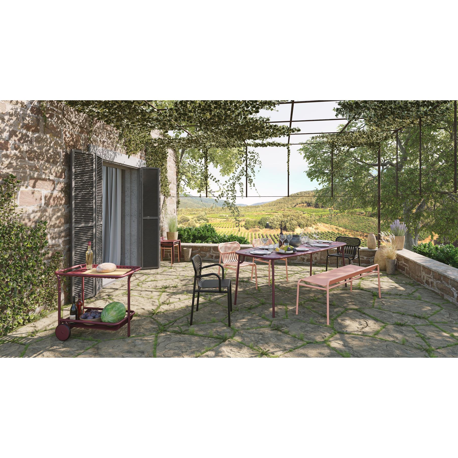 Petite Friture Week-end tuinstoel met armleuningen Coral