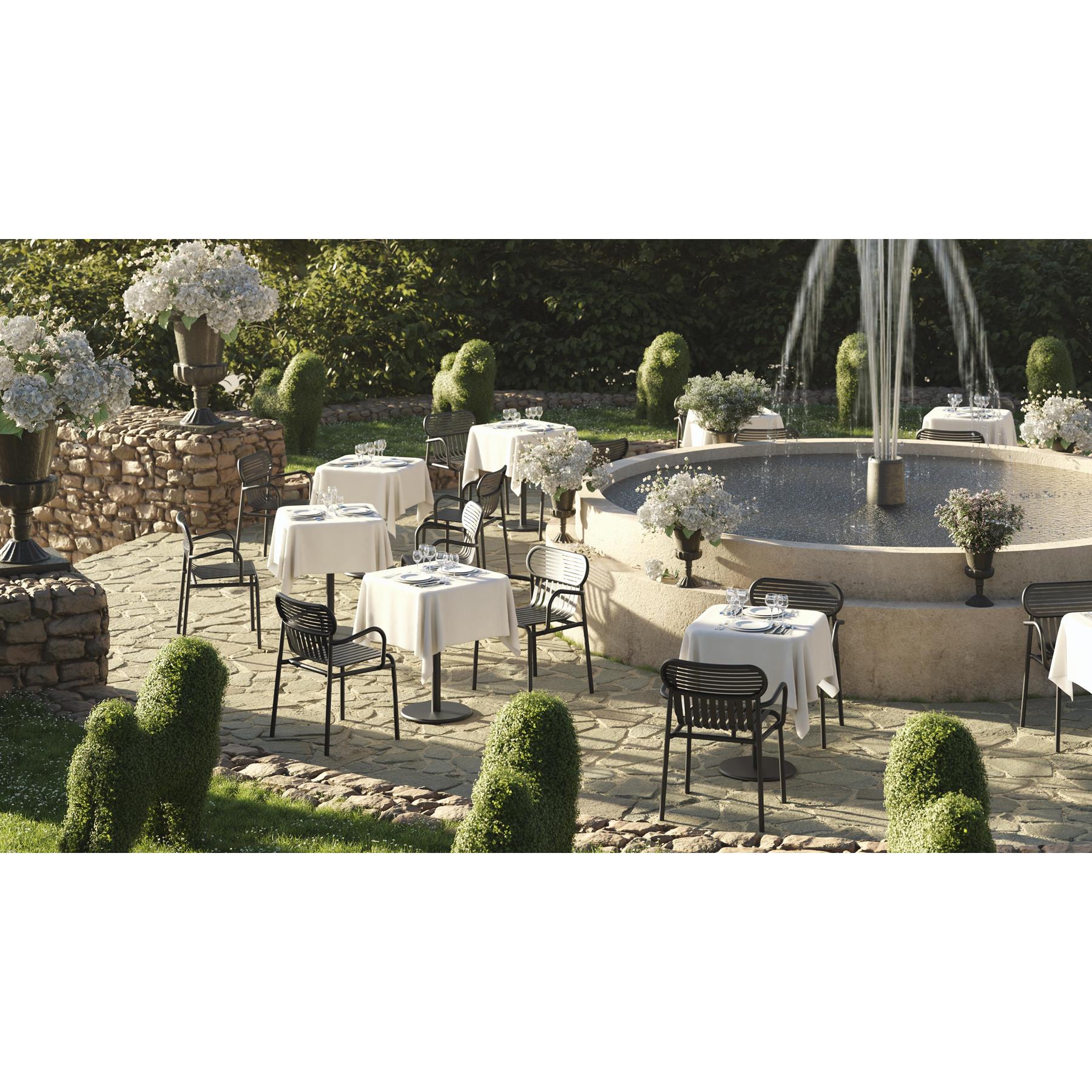 Petite Friture Week-end tuinstoel met armleuningen Coral