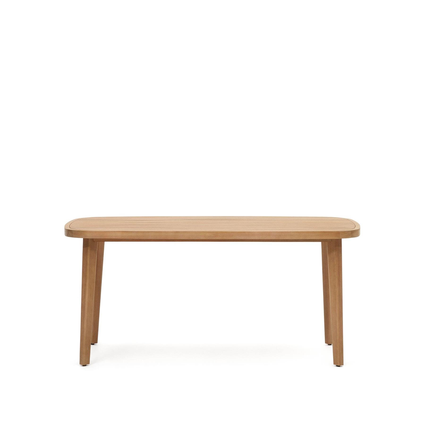 Kave Home - Maset 100% buitentafel in massief eucalyptushout 170 x 90