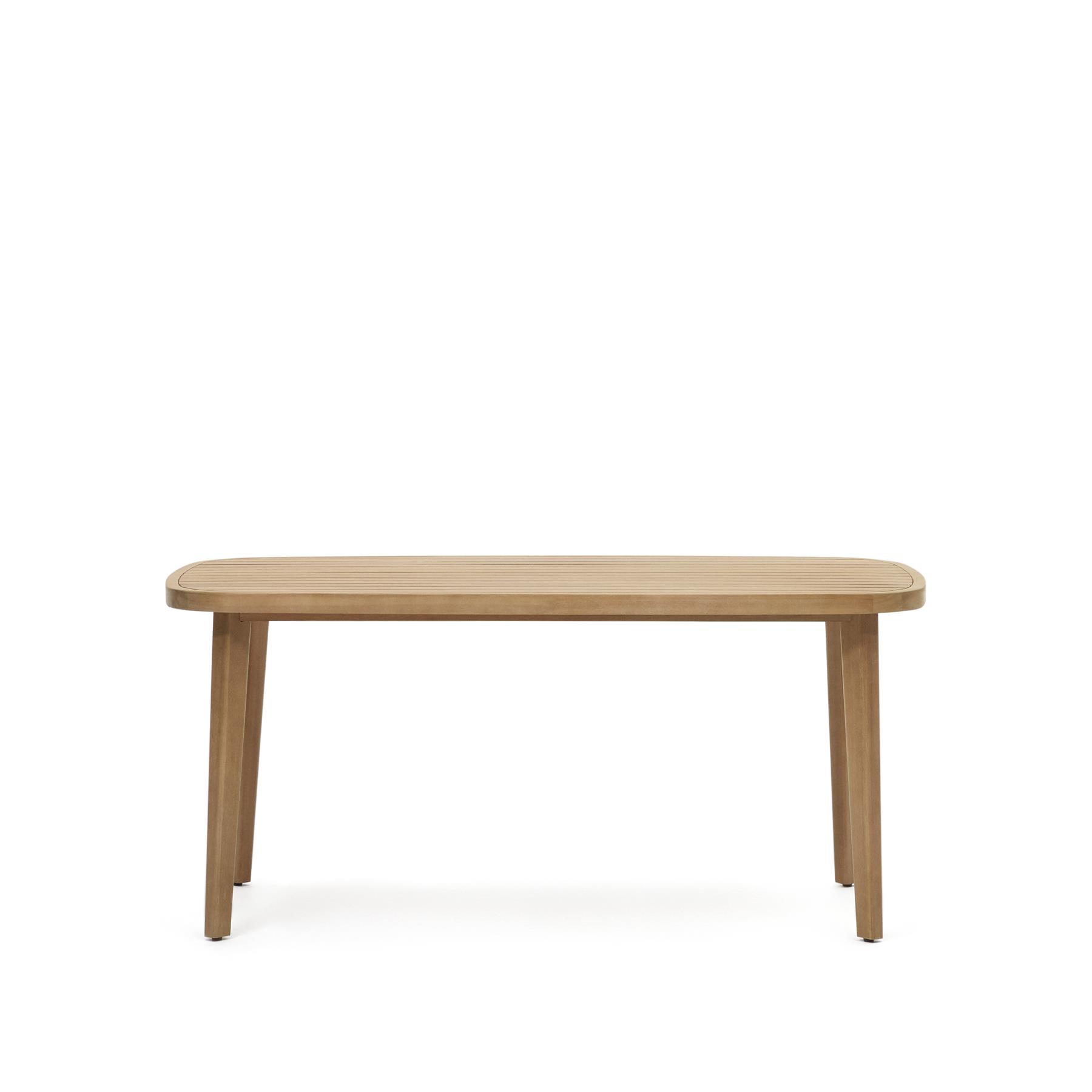 Kave Home - Maset 100% buitentafel in massief eucalyptushout 170 x 90