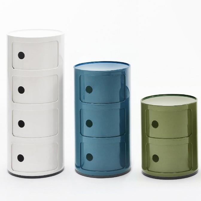 Kartell Componibili Kast - 4 Modules - Wit