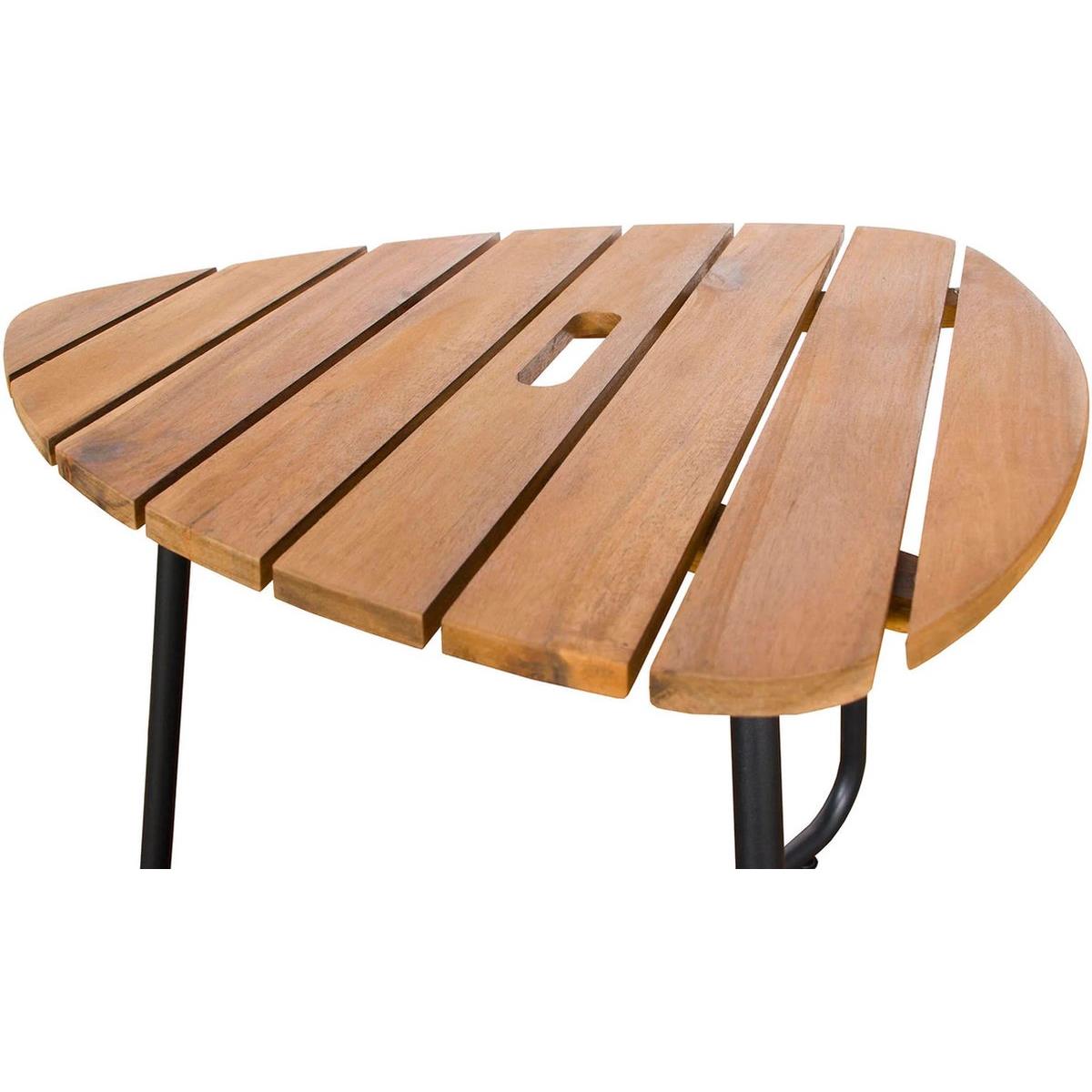 Sens-Line - Tommy bijzettafel tuin - 48x48x38,5 - Acacia FSC 100%