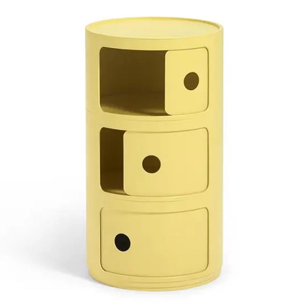 Kartell Componibili BIO Kast - 3 Modules - Geel
