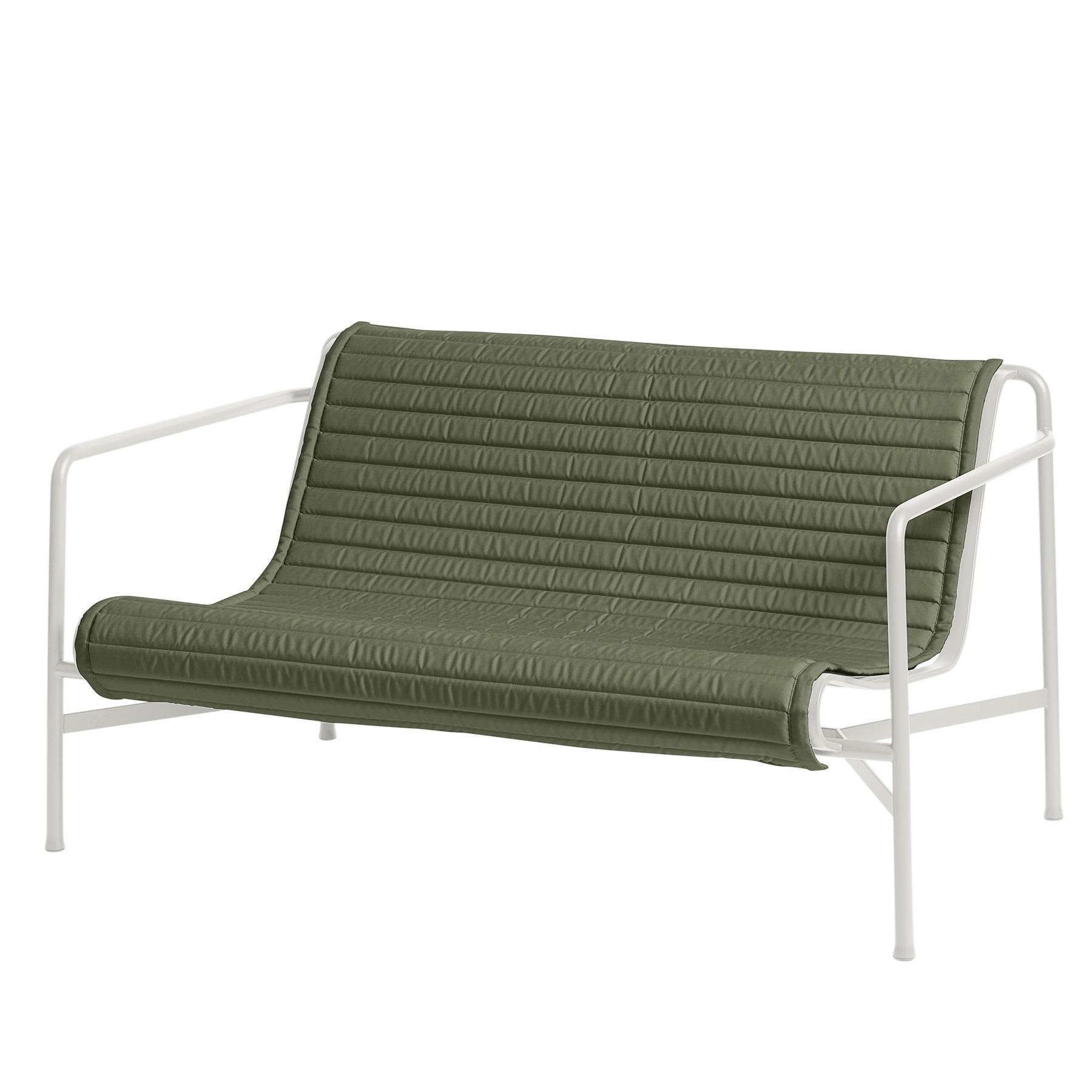 HAY Palissade Quilted Kussen voor Lounge Sofa - Olijfgroen