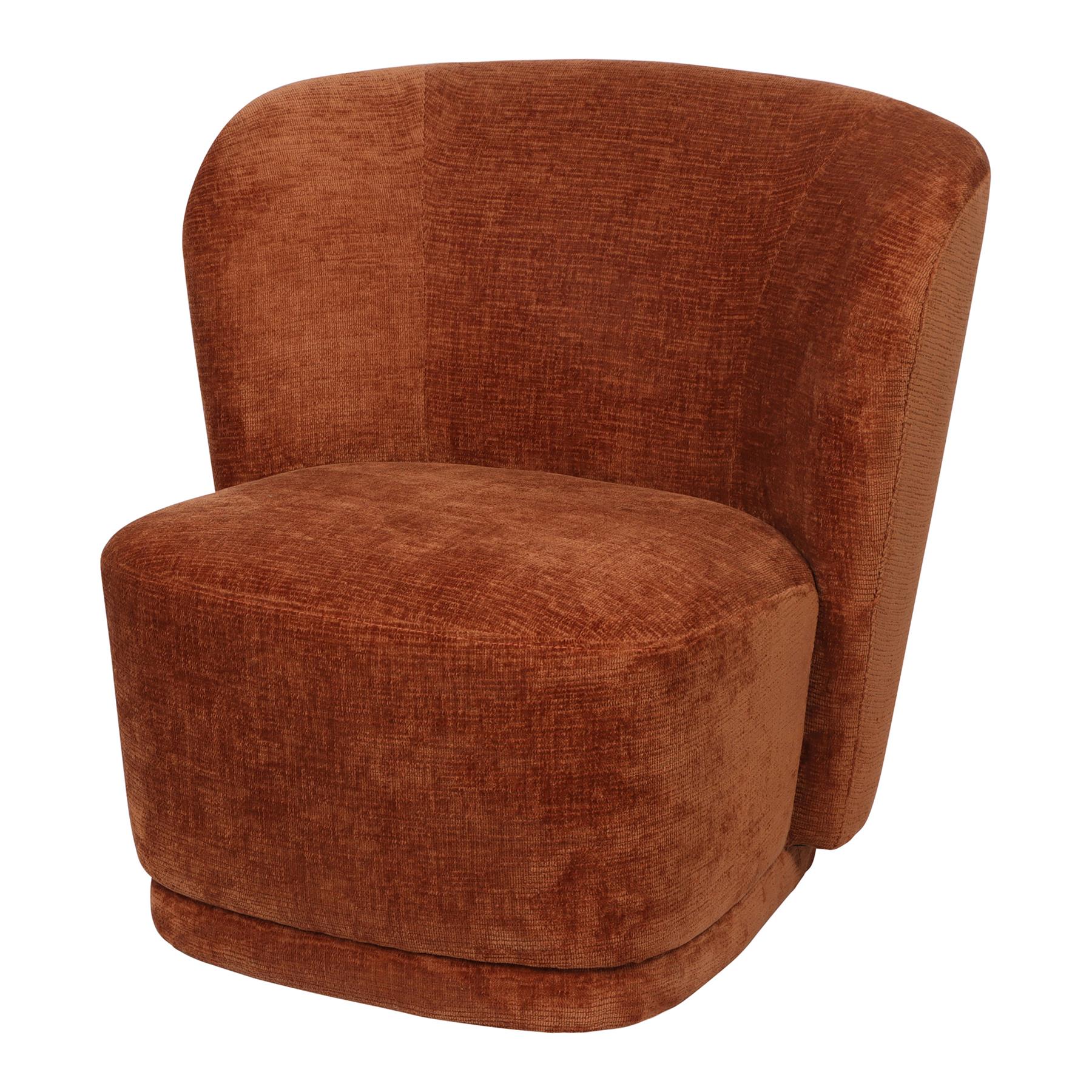 by fonQ Plump Fauteuil - Roest