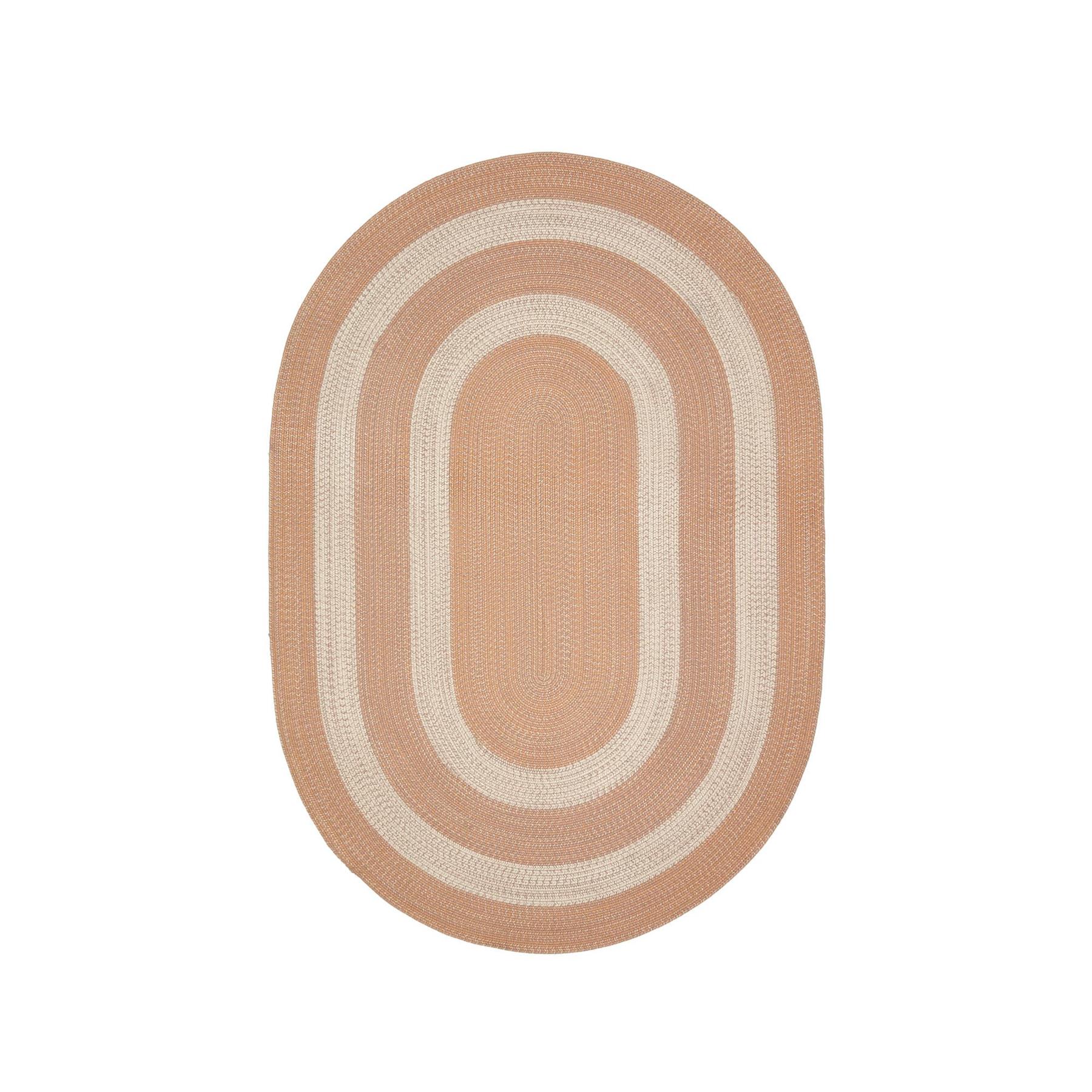 Kave Home - Leeith 100% PET oranje tapijt Ø 160 x 230 cm