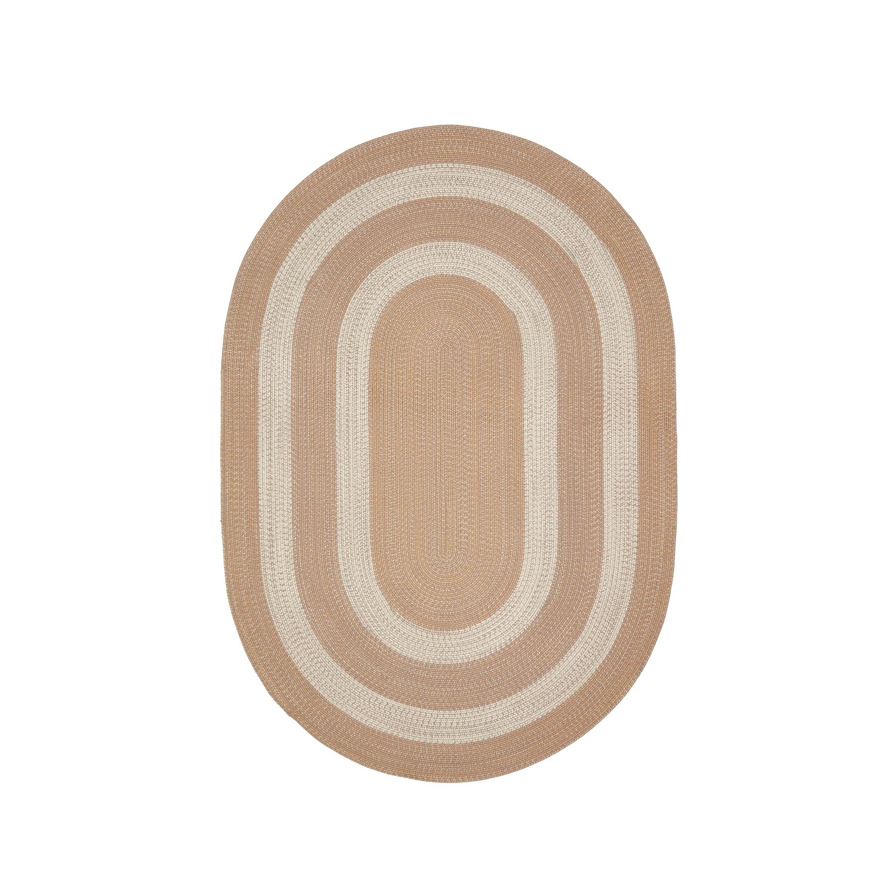 Kave Home - Leeith 100% PET oranje tapijt Ø 160 x 230 cm