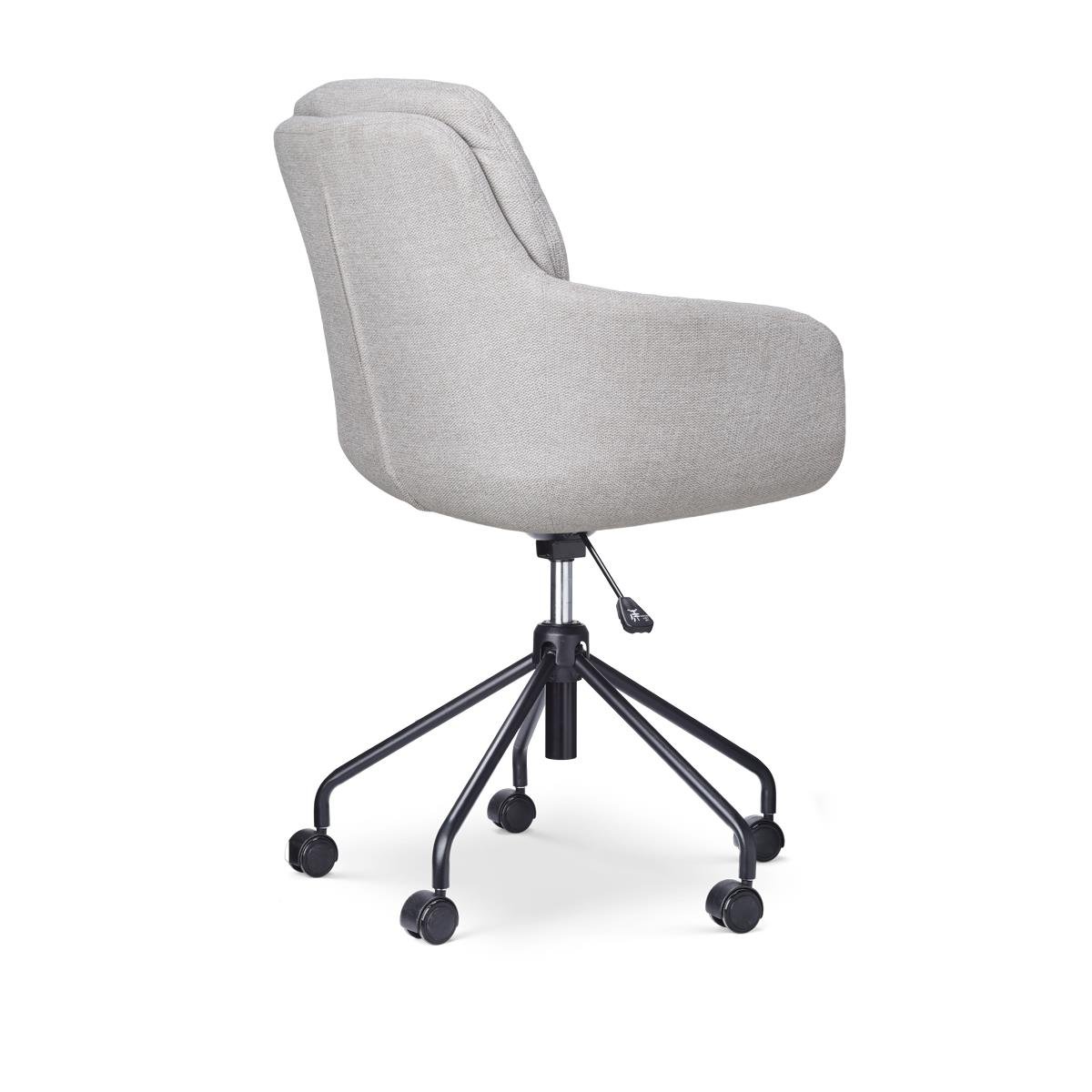 Nolon Nout-Mia Bureaustoel Beige - met Armleuning - Zwart