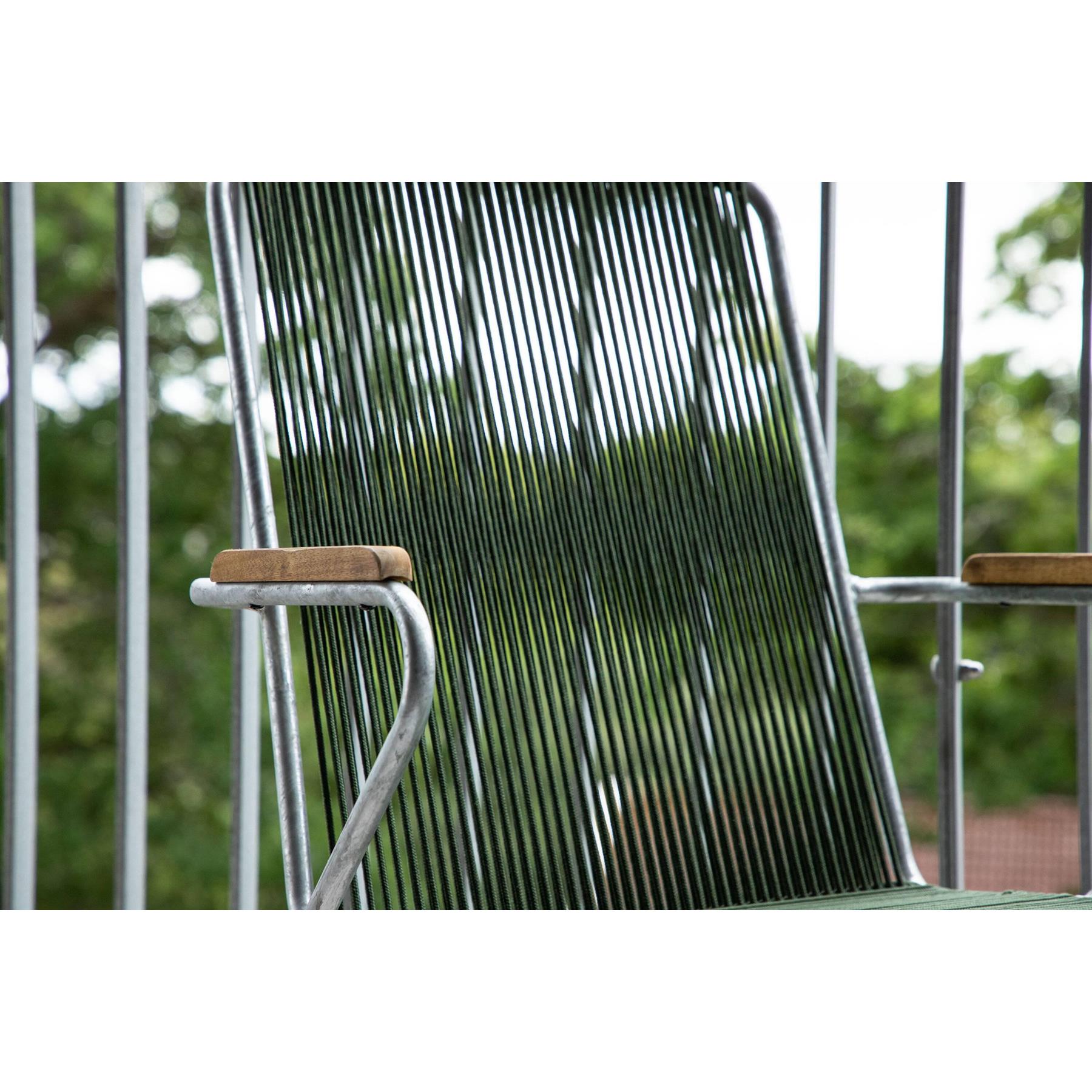 Venture Home Bois Eetkamerstoel 63 x 93 x 60 - Groen - 2-pack