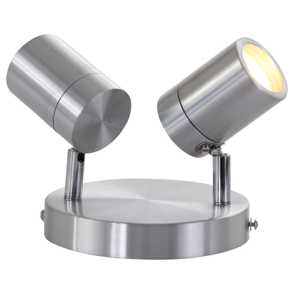 Mexlite - spot - Upround LED - staal - metaal - Ø 24cm - GU10 - 2487ST