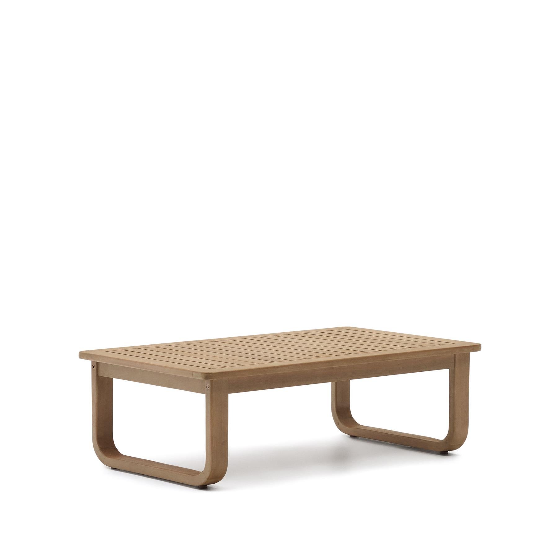 Kave Home - 100% outdoor salontafel Sacaleta in massief eucalyptushout