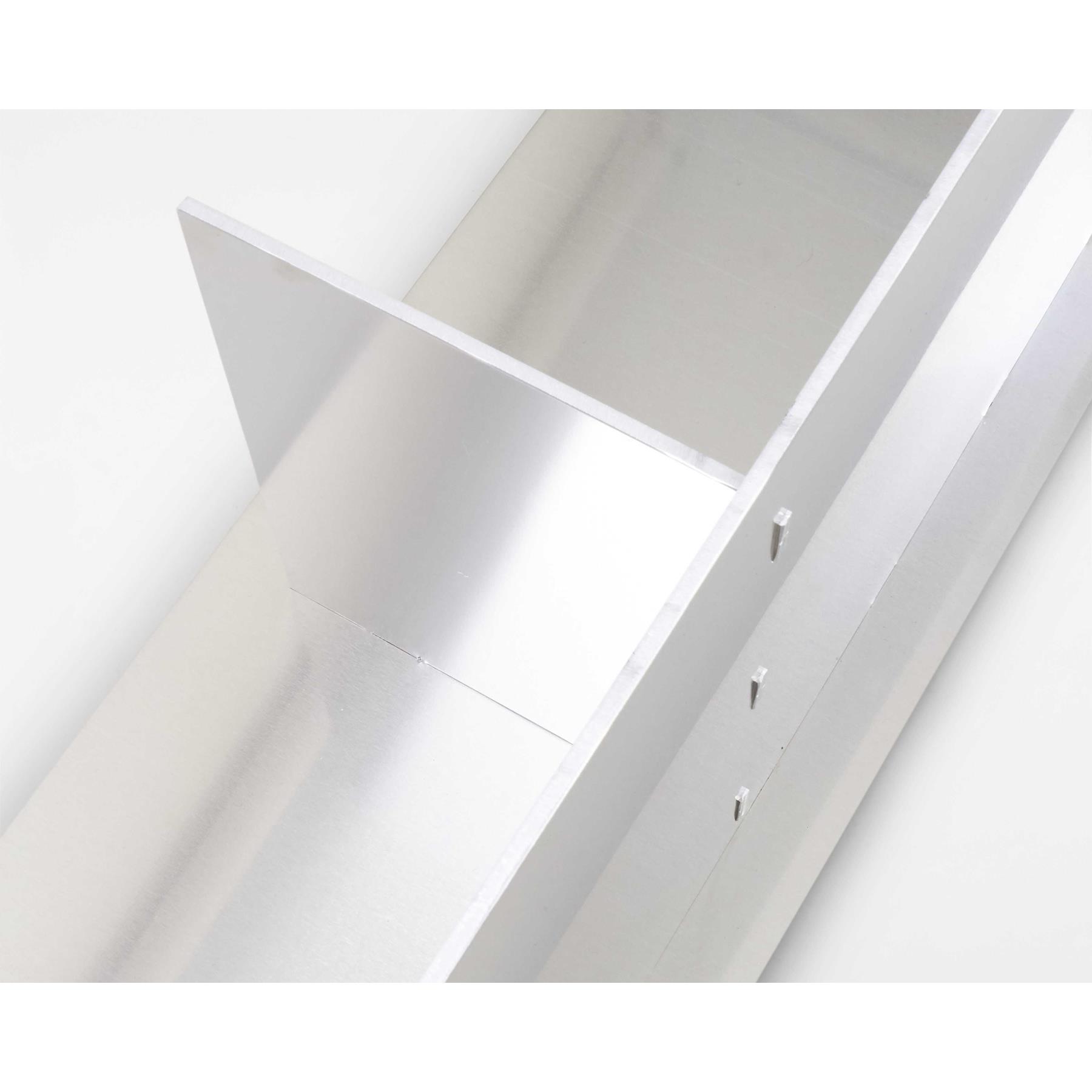 Frama Rivet wandplank large 119 aluminium