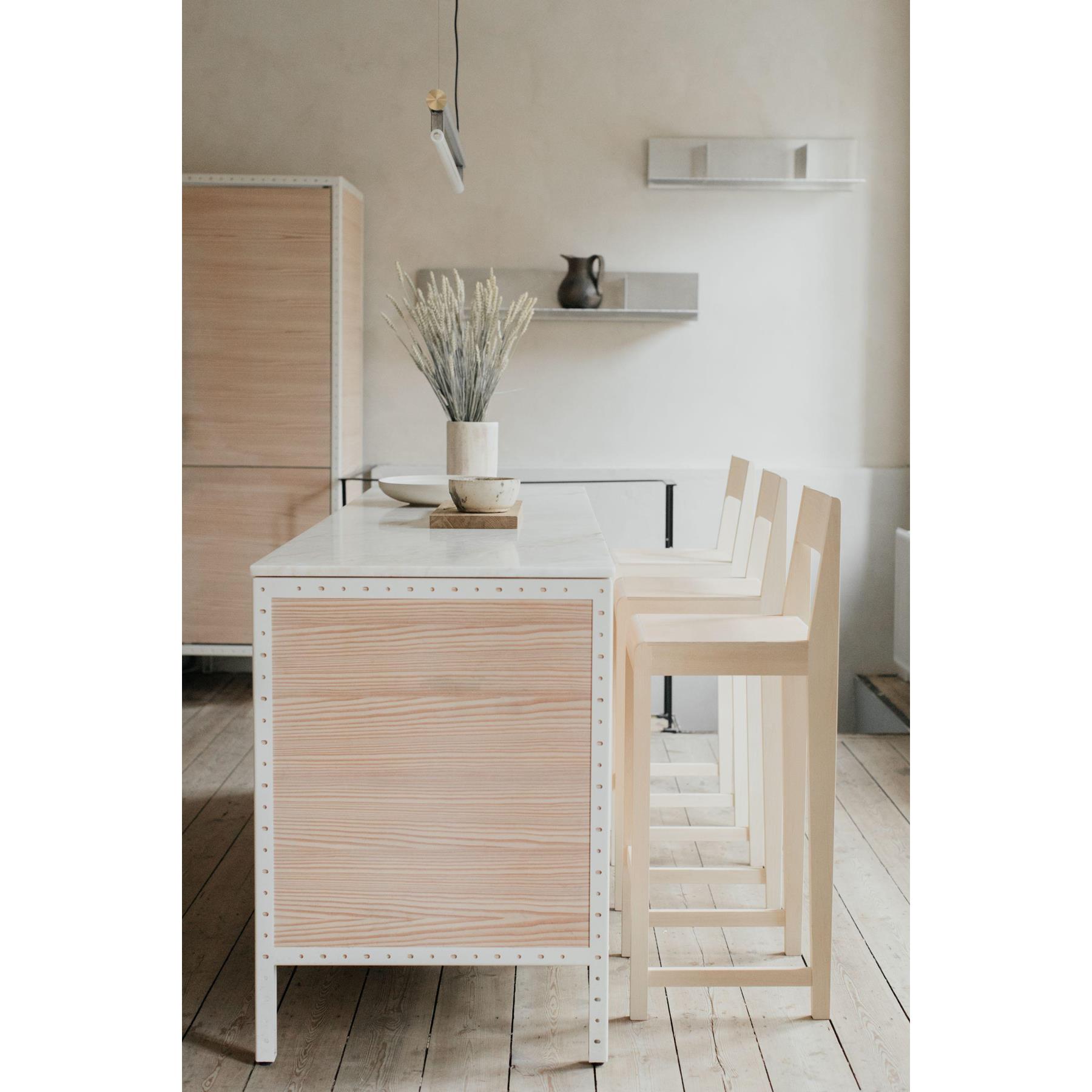 Frama Rivet wandplank small 88 aluminium